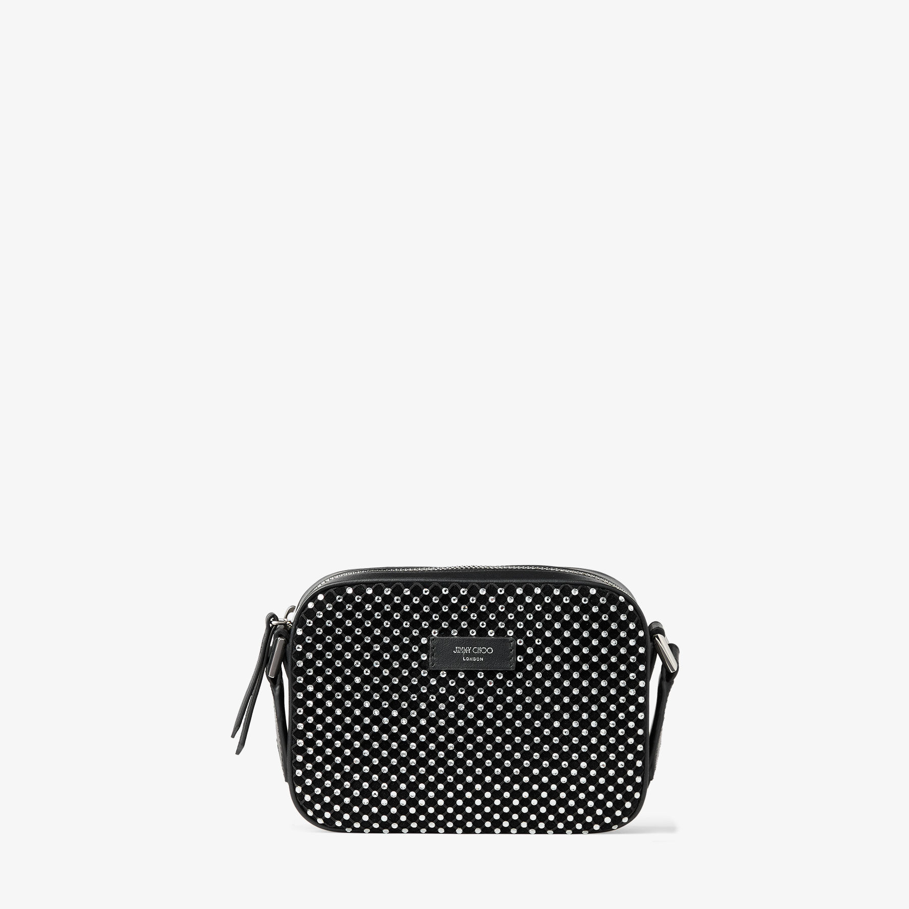 ジミー出品 ボックス カメラ S | ブラック スムースレザー / クリスタル