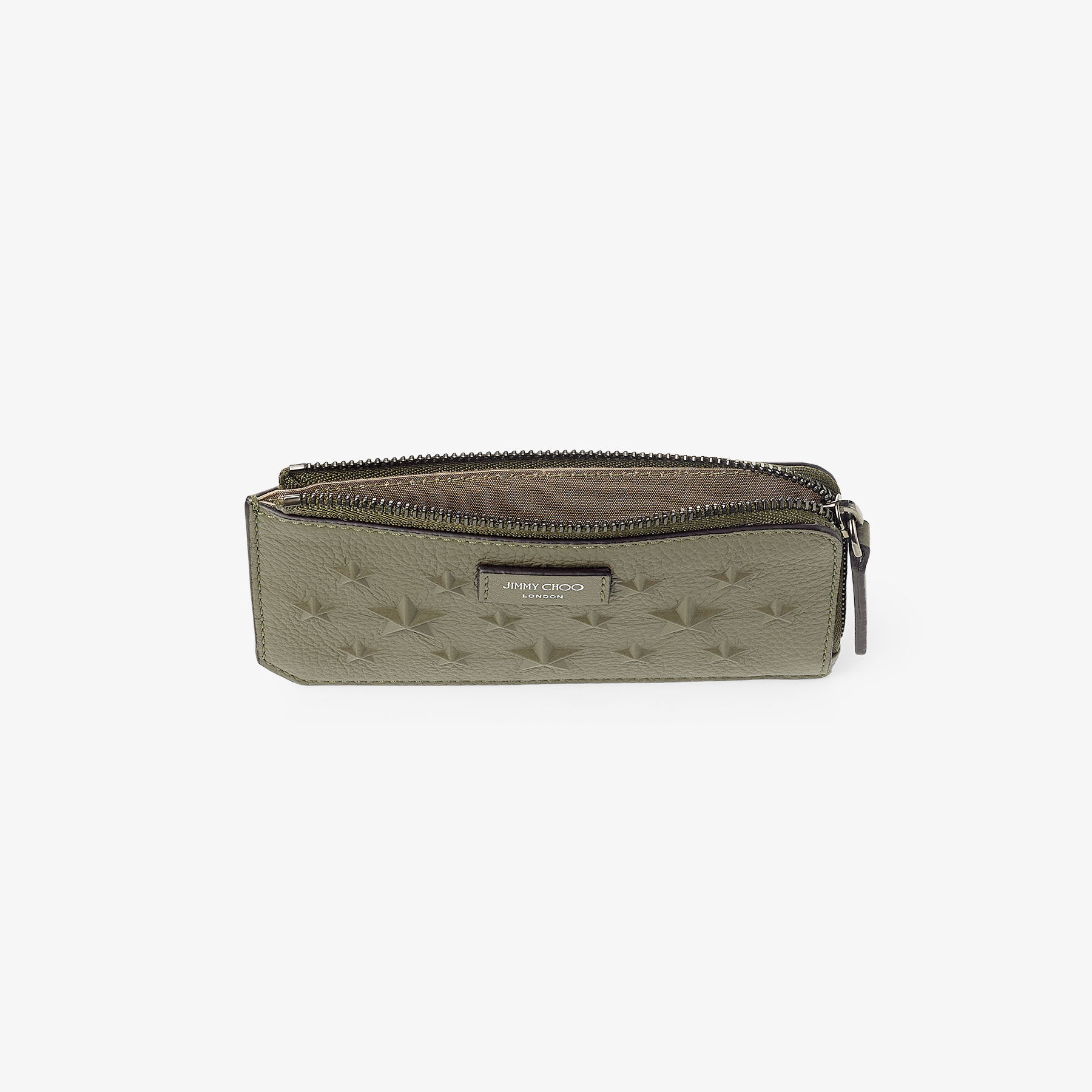 カミーユ Casey-Z | Black Embossed Leather SLG | JIMMY CHOO