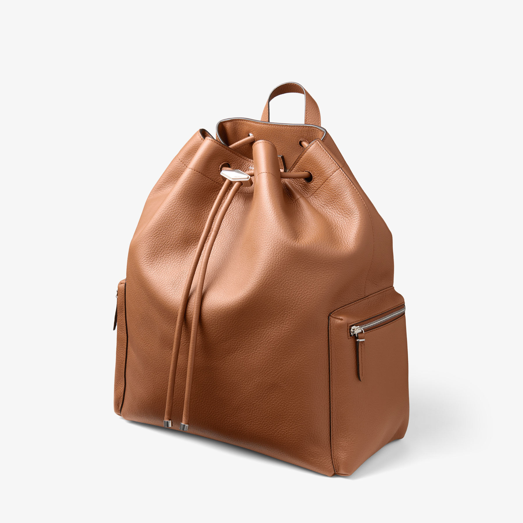 シンチ バックパック ミディアム | タン ソフトグレインカーフスキン
