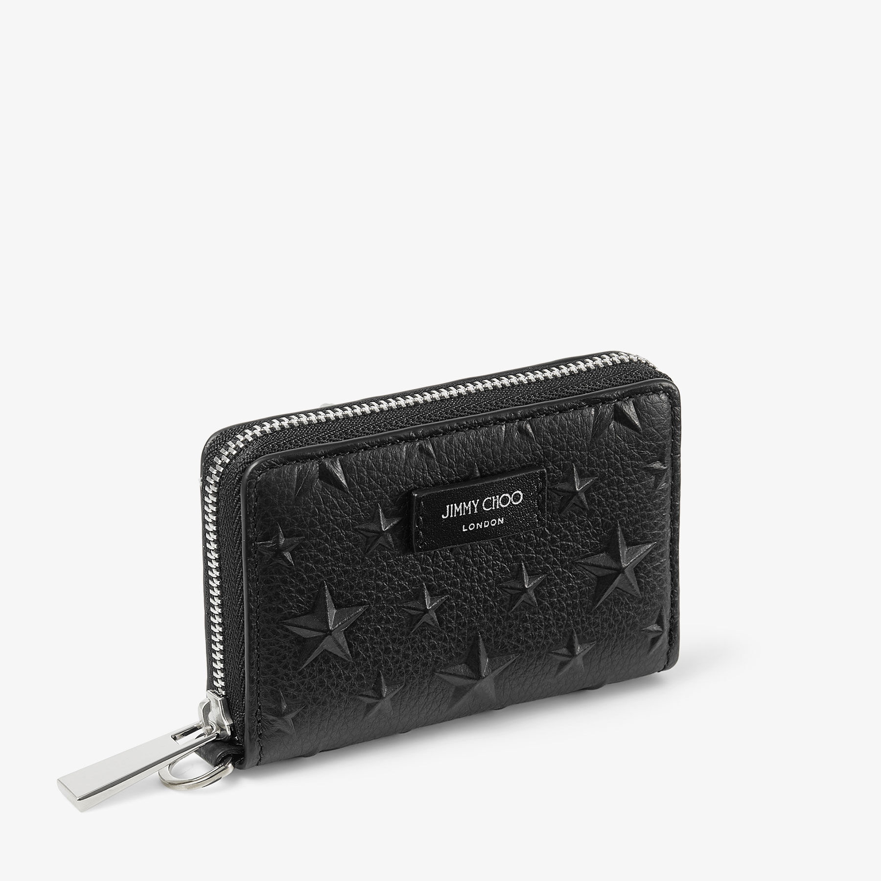 正規店仕入れの Danny | Black Embossed Leather SLG | JIMMY CHOO 靴