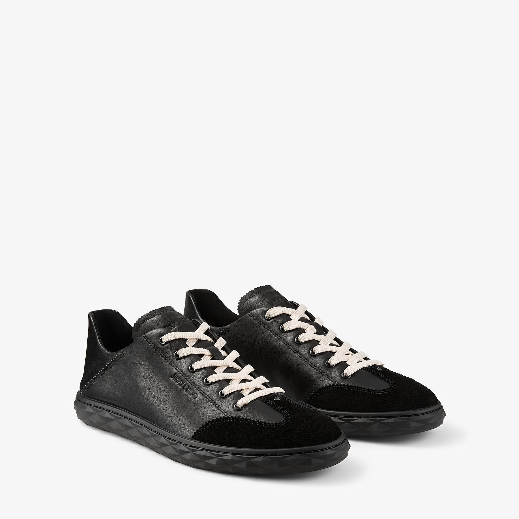 ダイヤモンド フレックス C M | ブラック レザーミックス・ローカット