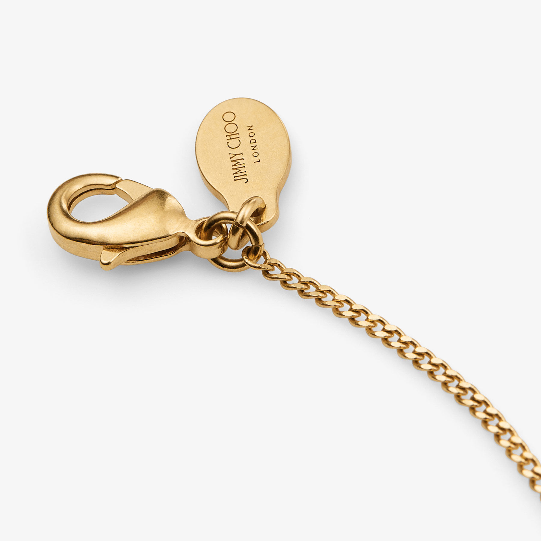 DIAMOND JC CHAIN｜ゴールド仕上げ JC チェーンネックレス｜新作