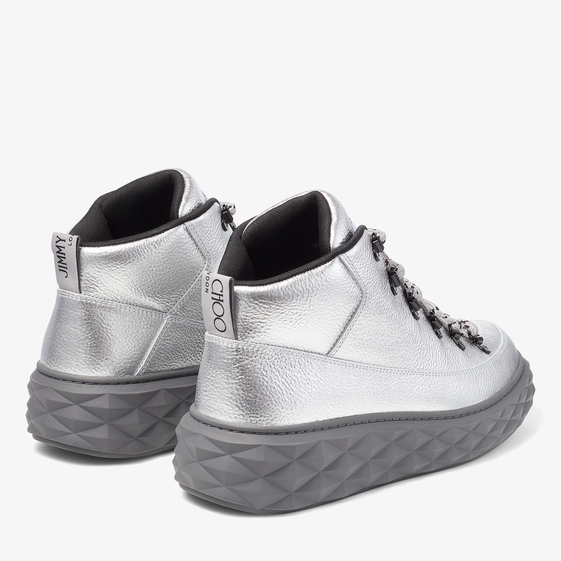 みぃちゅん ダイヤモンド マキシ ハイク M | シルバー メタリック グレイン