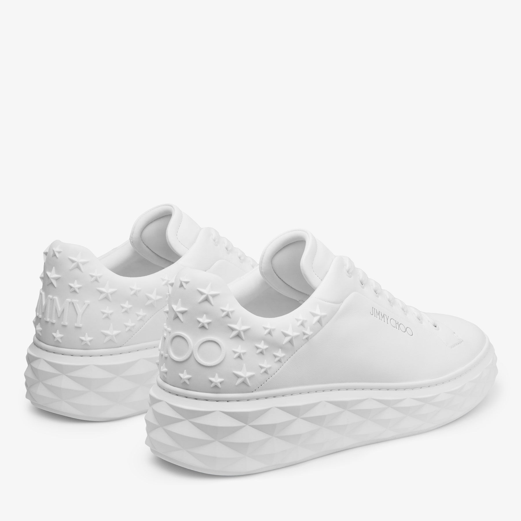 国内即発【Jimmy Choo】レザー スニーカー JIMMY CHOO Jimmy Choo ジミーチュウ スニーカー HAWAII/F