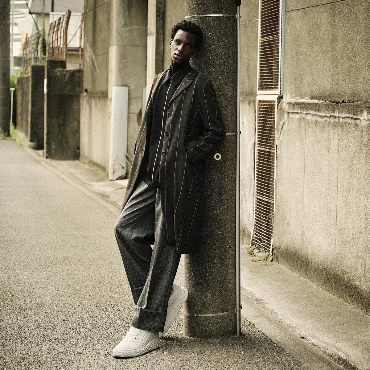 ダイヤモンド マキシ / M |ホワイト ダイヤモンドキルティングレザー