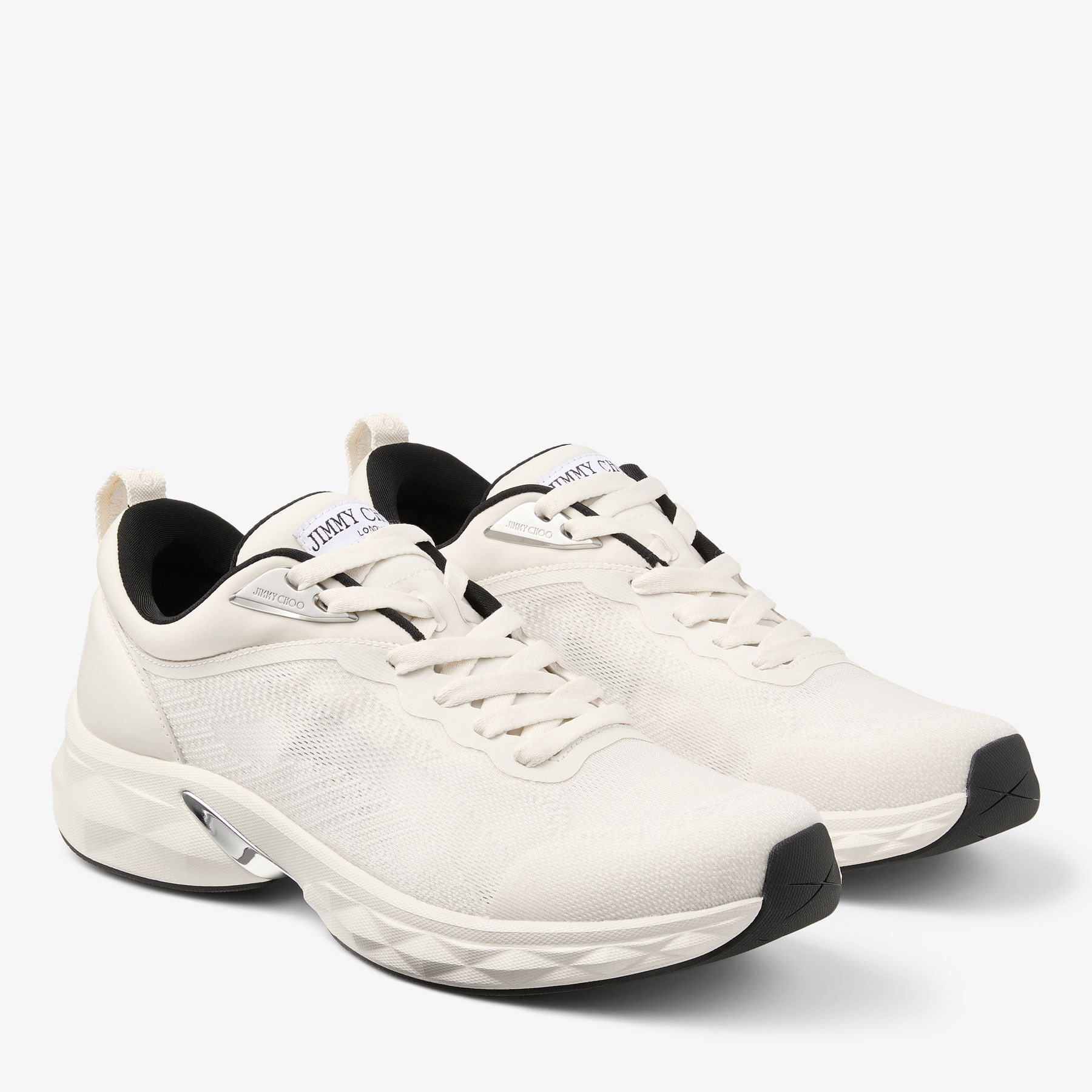 ダイヤモンド ラン M | ラテ / ブラック ニットジャカードミックス