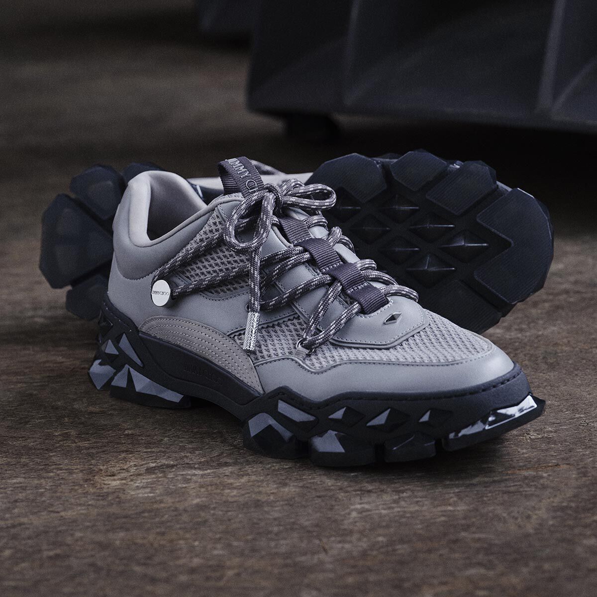 ダイヤモンド X II M | ダヴ レザー / メッシュ・スニーカー | ジミー