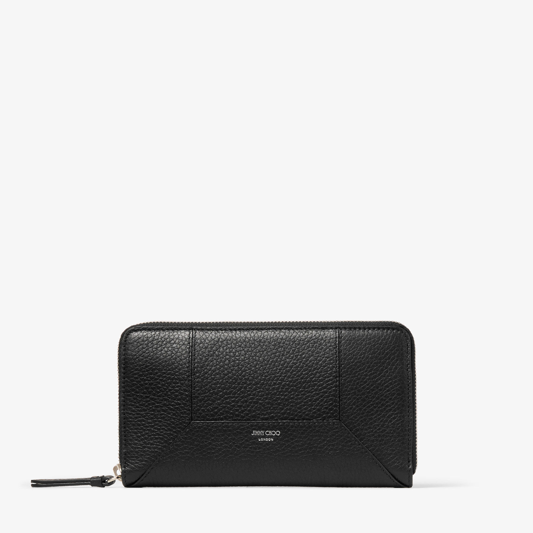 ダイヤモンド ピッパ M |ブラック グレイニー カーフレザー・ロング