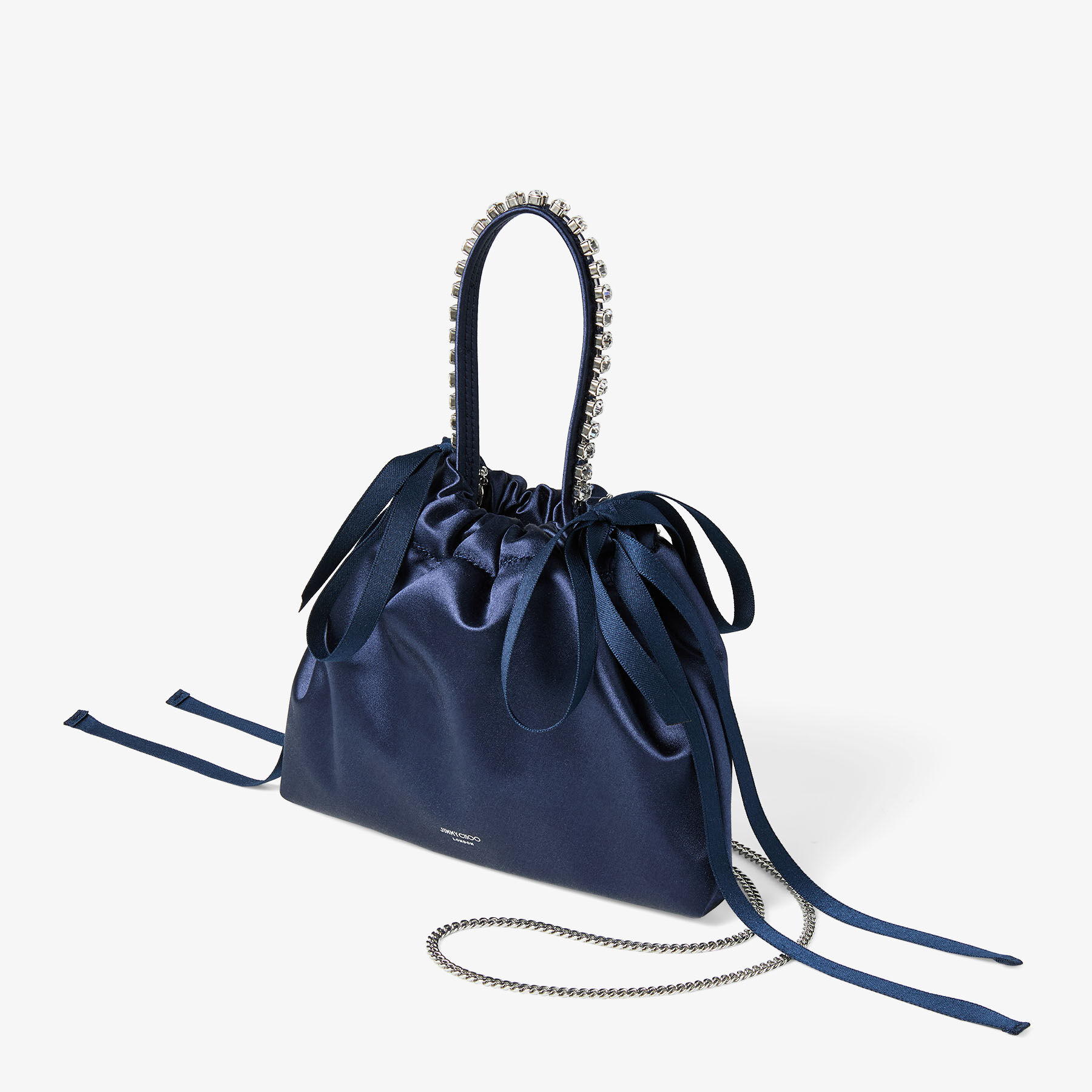 JIMMY CHOO　ドローストリングバッグ　JUNO　 新品未使用袋付 楽天市場】JIMMY CHOO ジミーチュウ JUNO ジュノ ショルダーバッグ