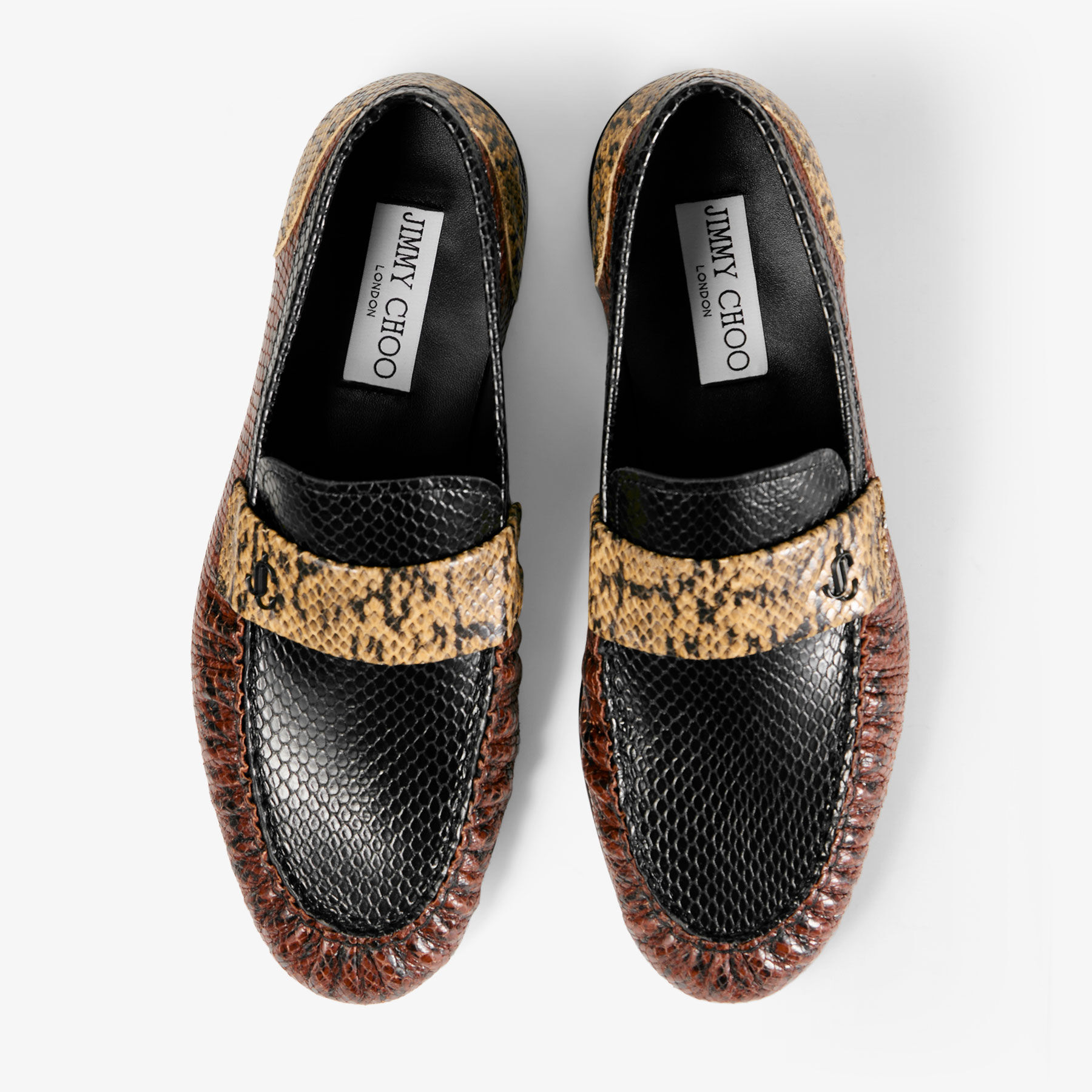 フィリップリム　レオパード　革靴　ローファー 3.1 Phillip Lim(スリーワンフィリップリム) / スリーワン