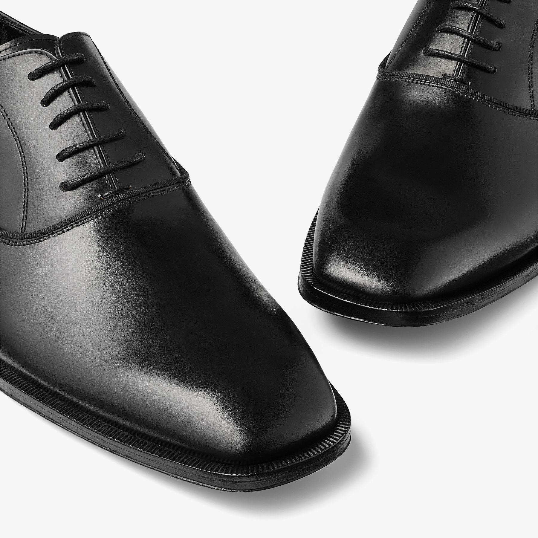 Foxley Oxford Shoe｜ブラックカーフレザー・シューズ｜新作