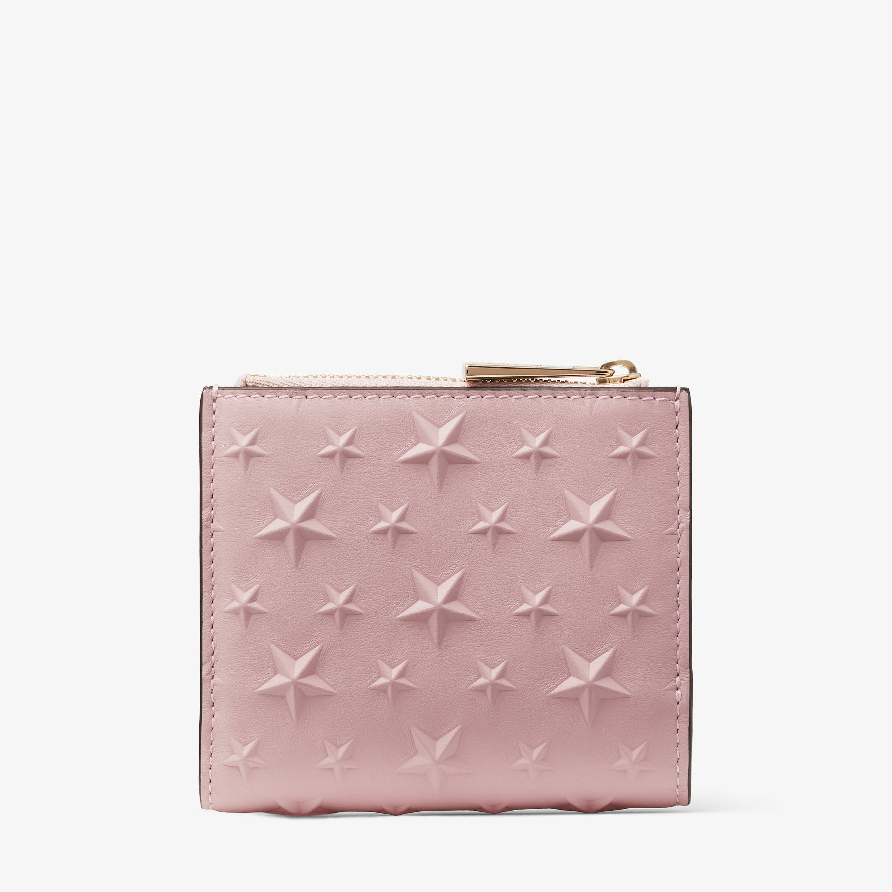 Hanni | Rose/ライトゴールド エンボス加工レザー・スモール