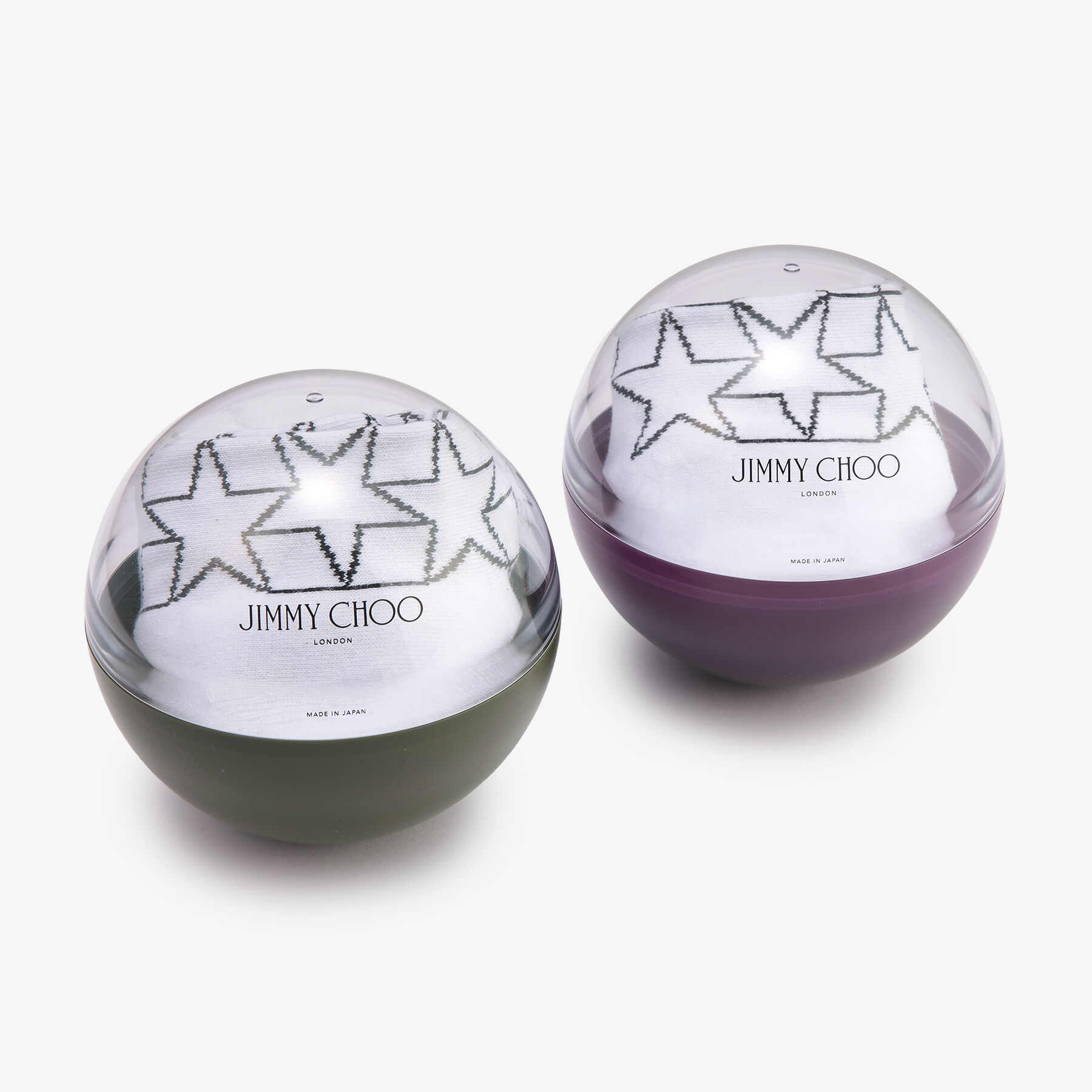 JIMMY CHOO☆ JC スターソックス M 星 ブラックホワイトミックス JIMMY CHOO☆ JC スターソックス M 星 ブラックホワイトミックス
