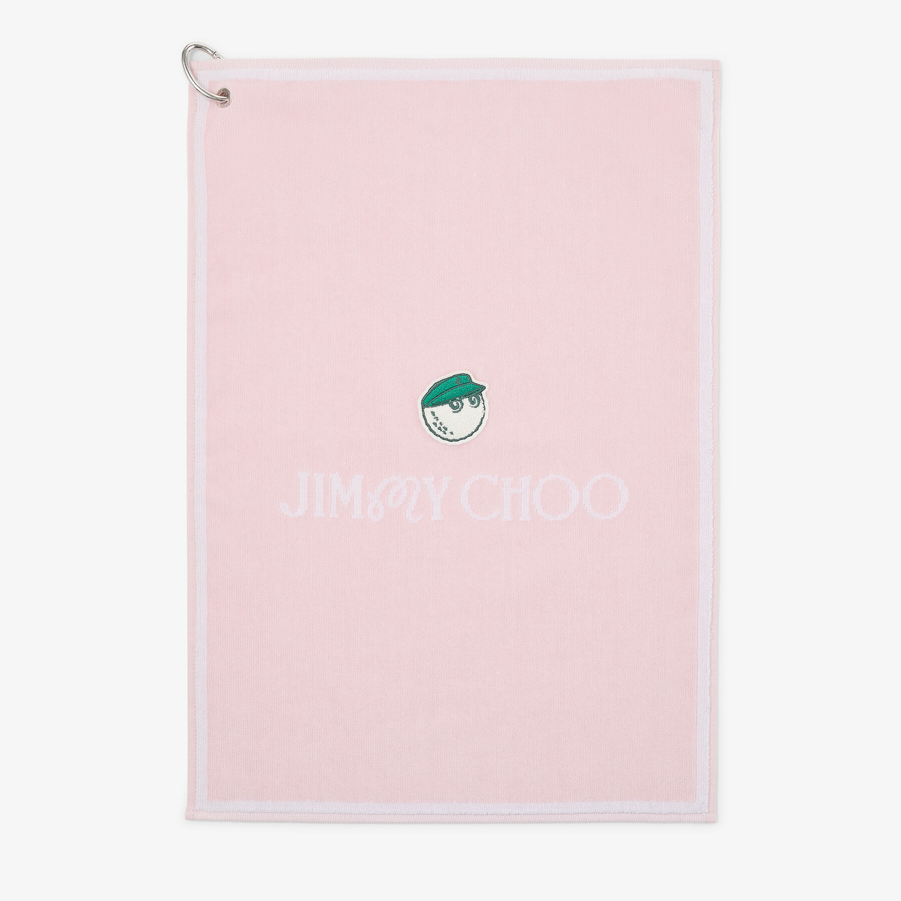 JIMMY CHOO ジミーチュウ MALBON マルボン ゴルフ タオル ジミー チュウ / マルボン2.0 タオル | マルボン ピンク 刺繍