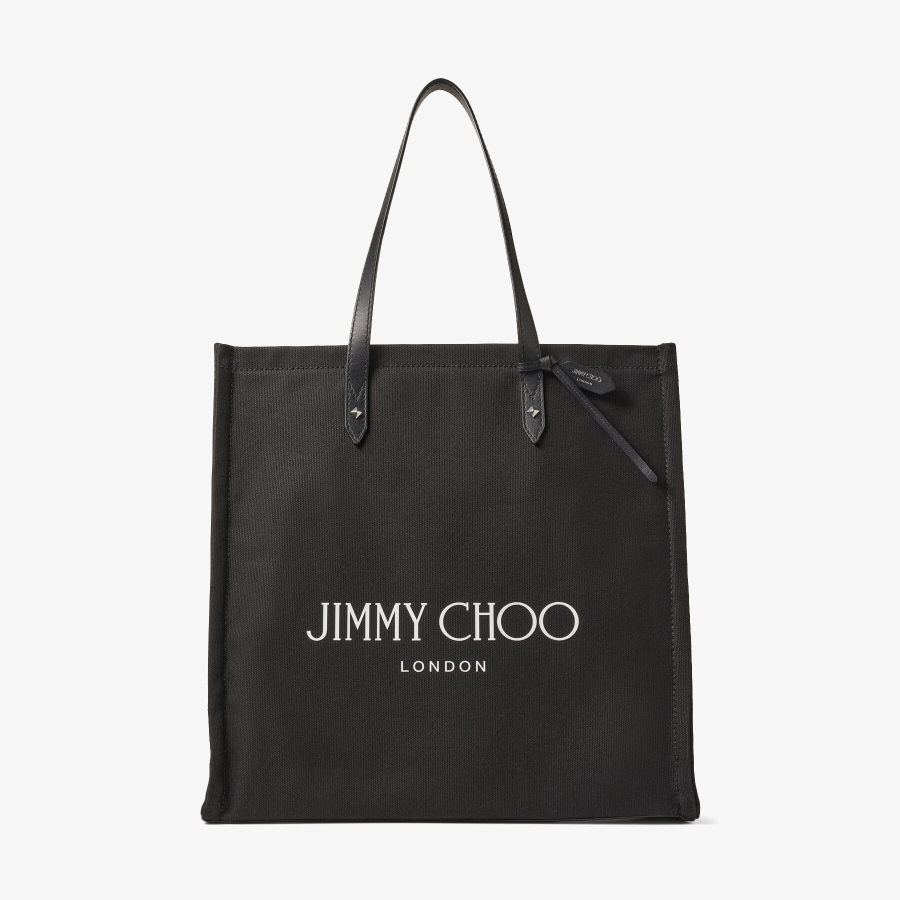 ジミーチュウ キャンバストート ブラック レザー 【公式通販】