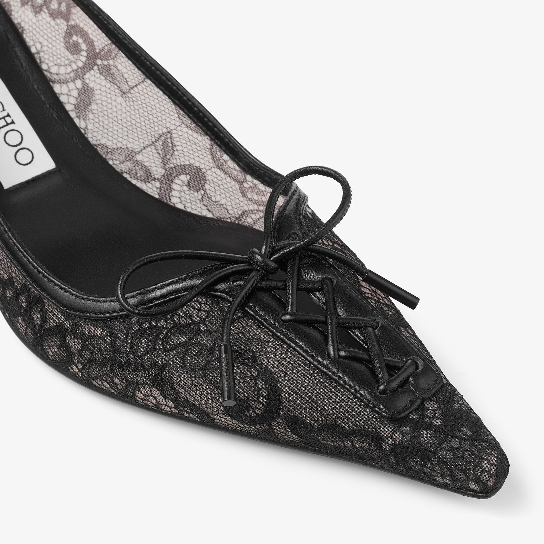 ジミーチュウ　レースフラットパンプス アウトレット】【ラスト1点】JIMMY CHOO ジミーチュウ フラット