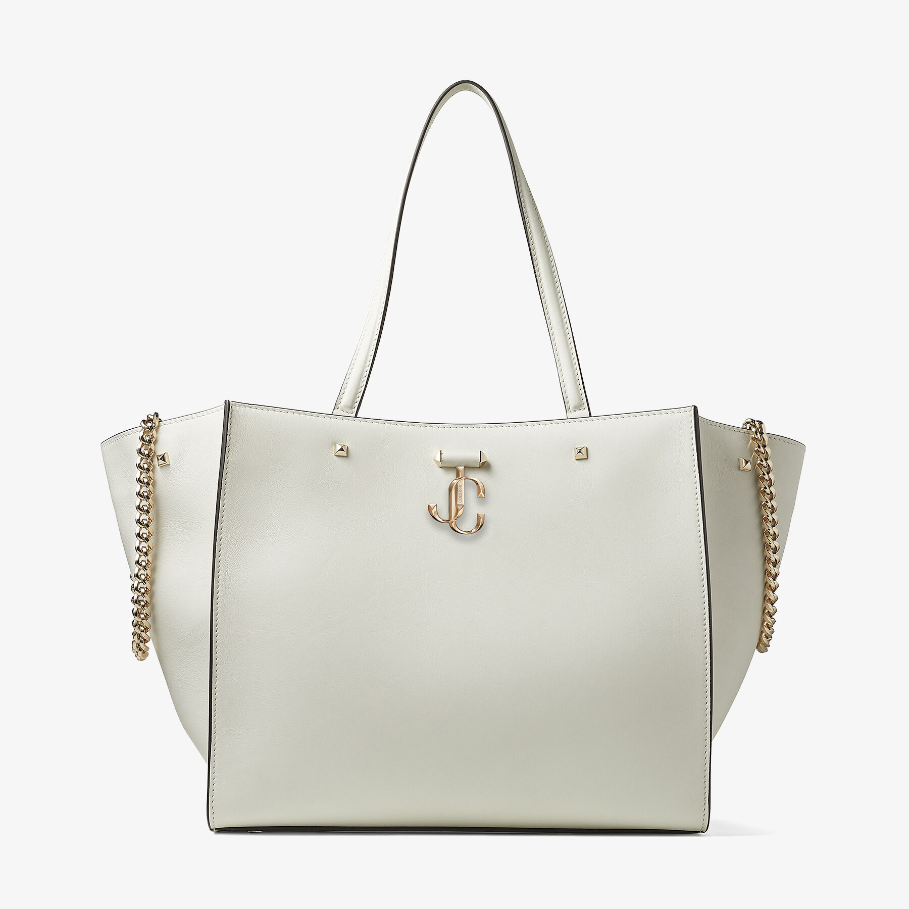 Light Gold JCロゴ付き Latte ファインシャイニーカーフレザー