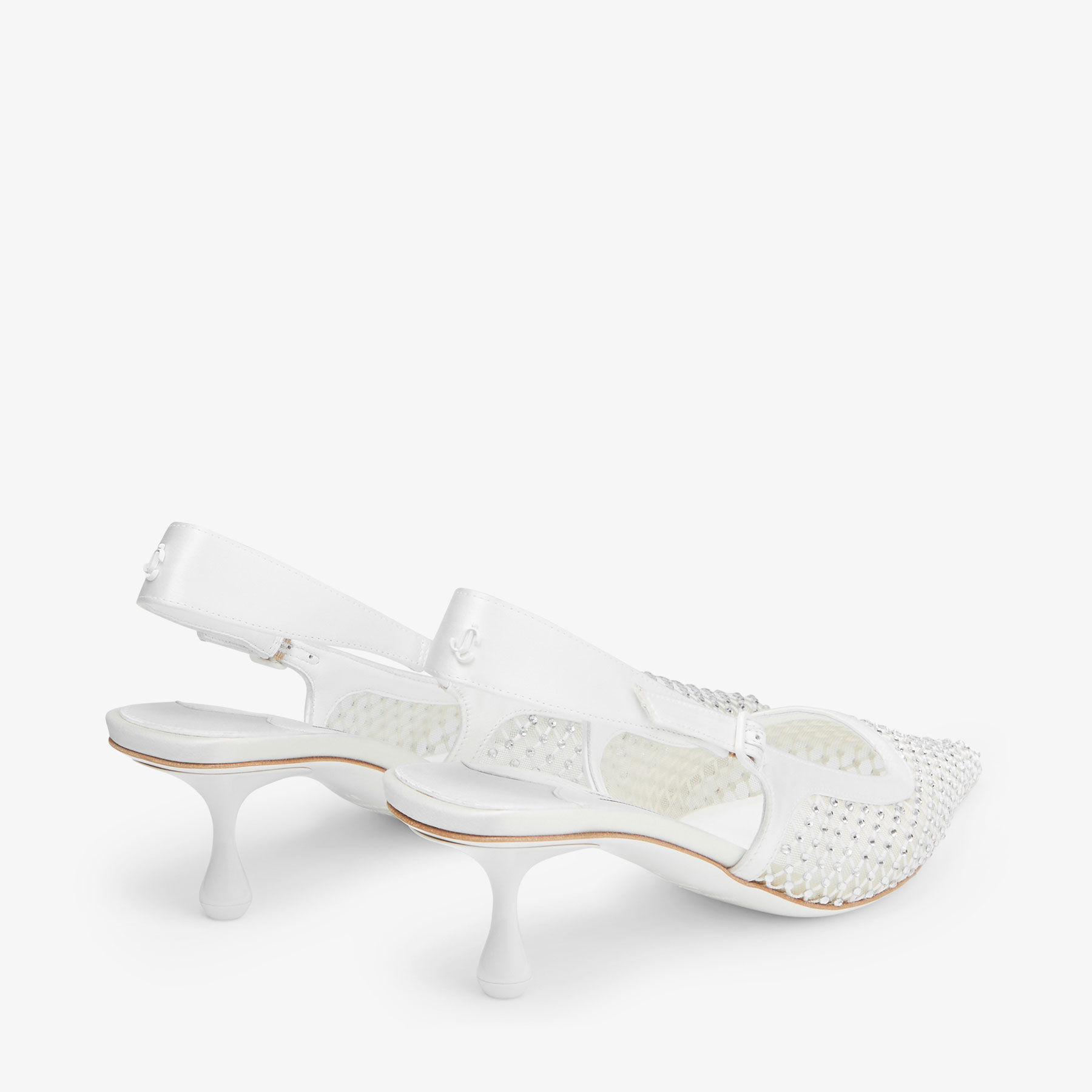 Amel 50 | White Mesh Pumps | JIMMY CHOO