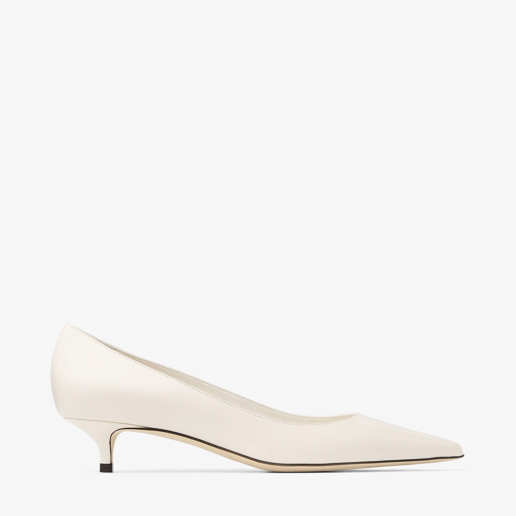 Amelia |Latte Calf Leather Pumps | JIMMY CHOO