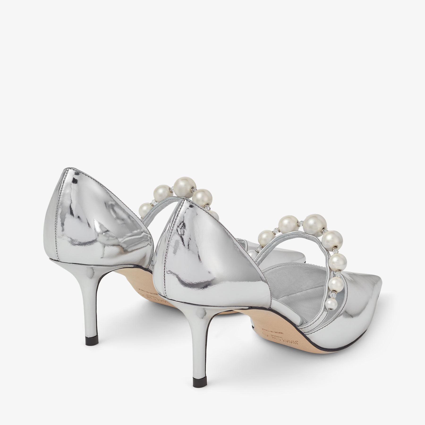 JIMMY CHOO オーレリー 65 Aurelie 65| Bridal White Patent Leather Pumps | JIMMY CHOO