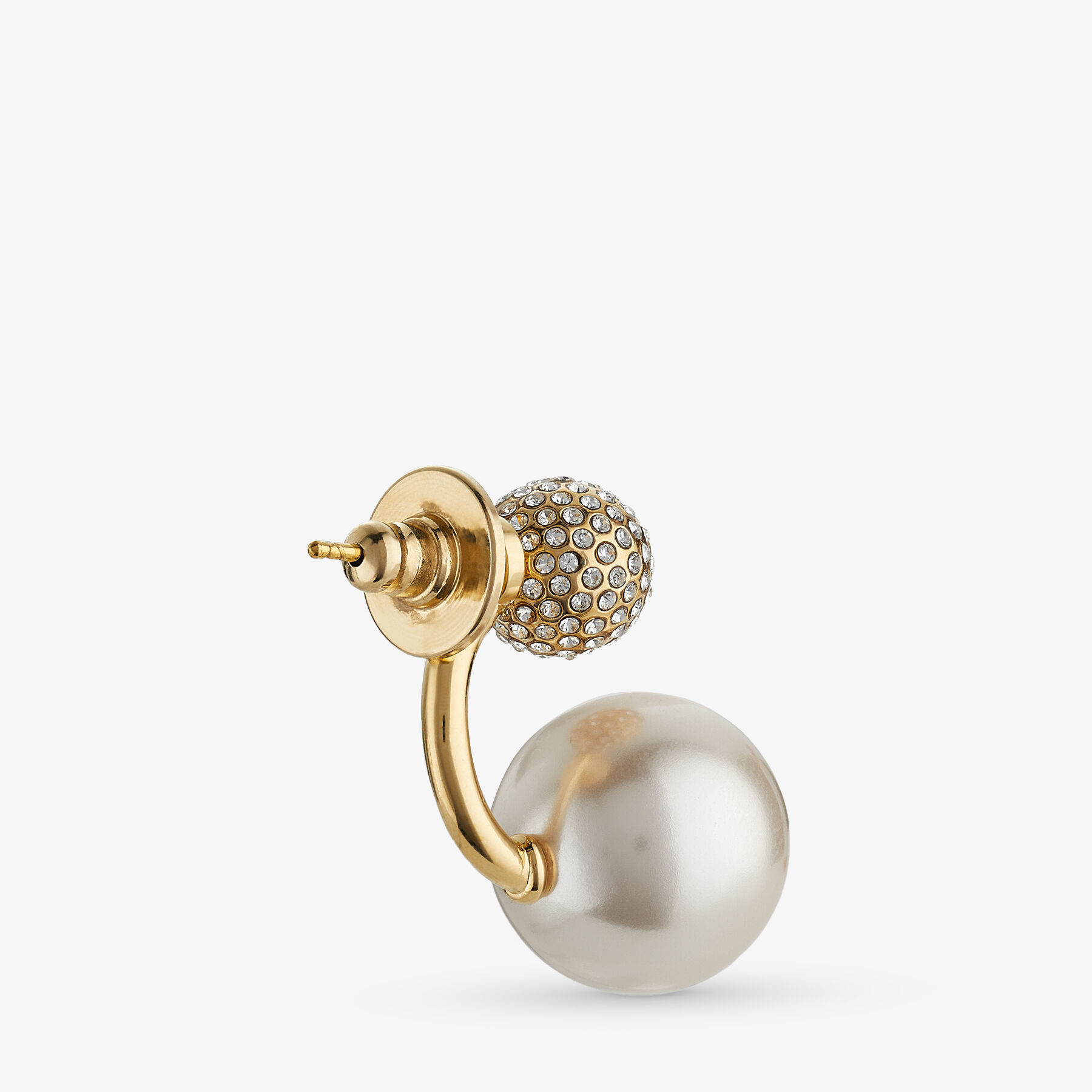 JIMMY CHOO オーリ ピアス Auri Earring | パール付きゴールド仕上げ・ピアス | ジミー