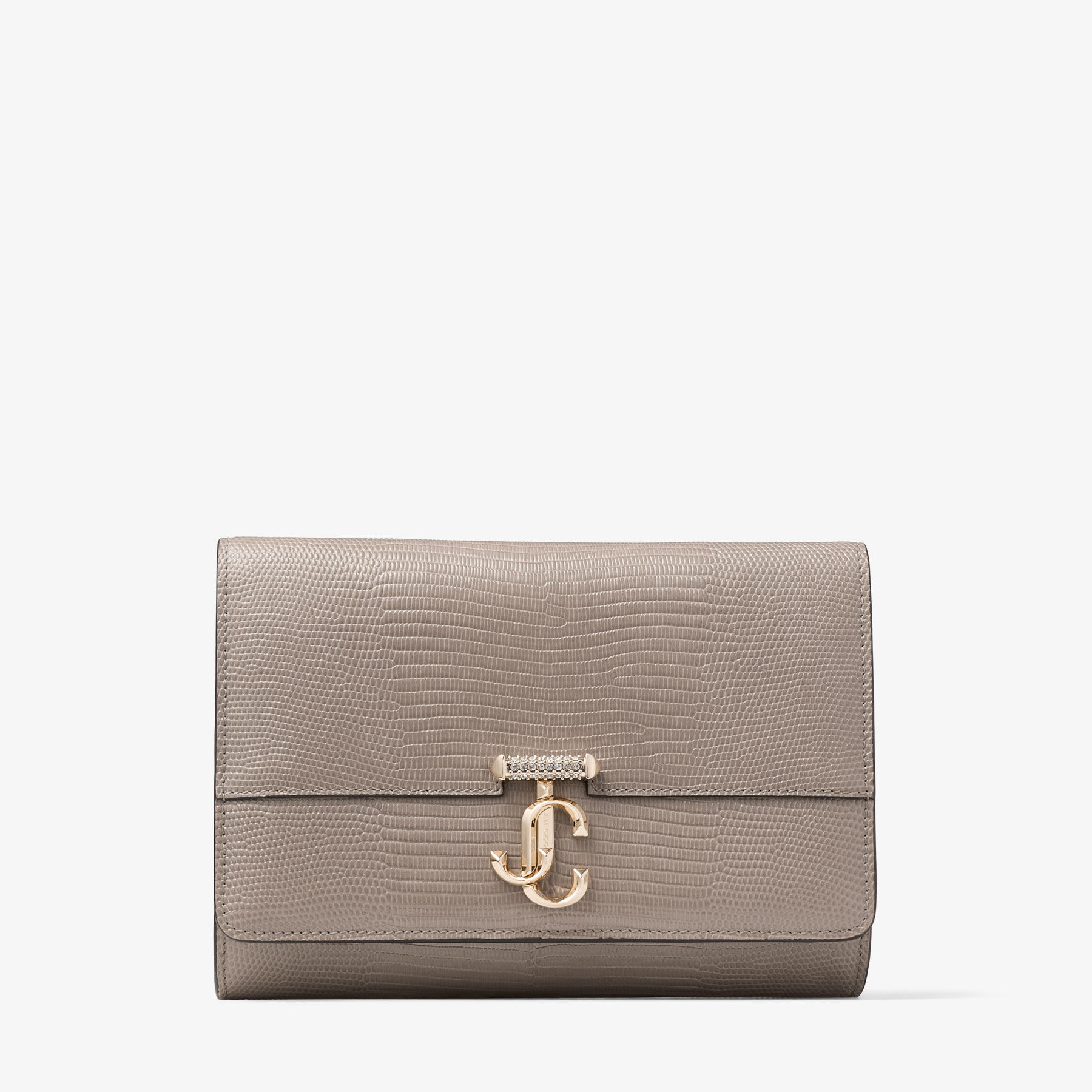 Avenue Clutch | Taupe Lizard Printed Leather Clutch Bag Avenue Clutch | Taupe Lizard Printed Leather Clutch Bag