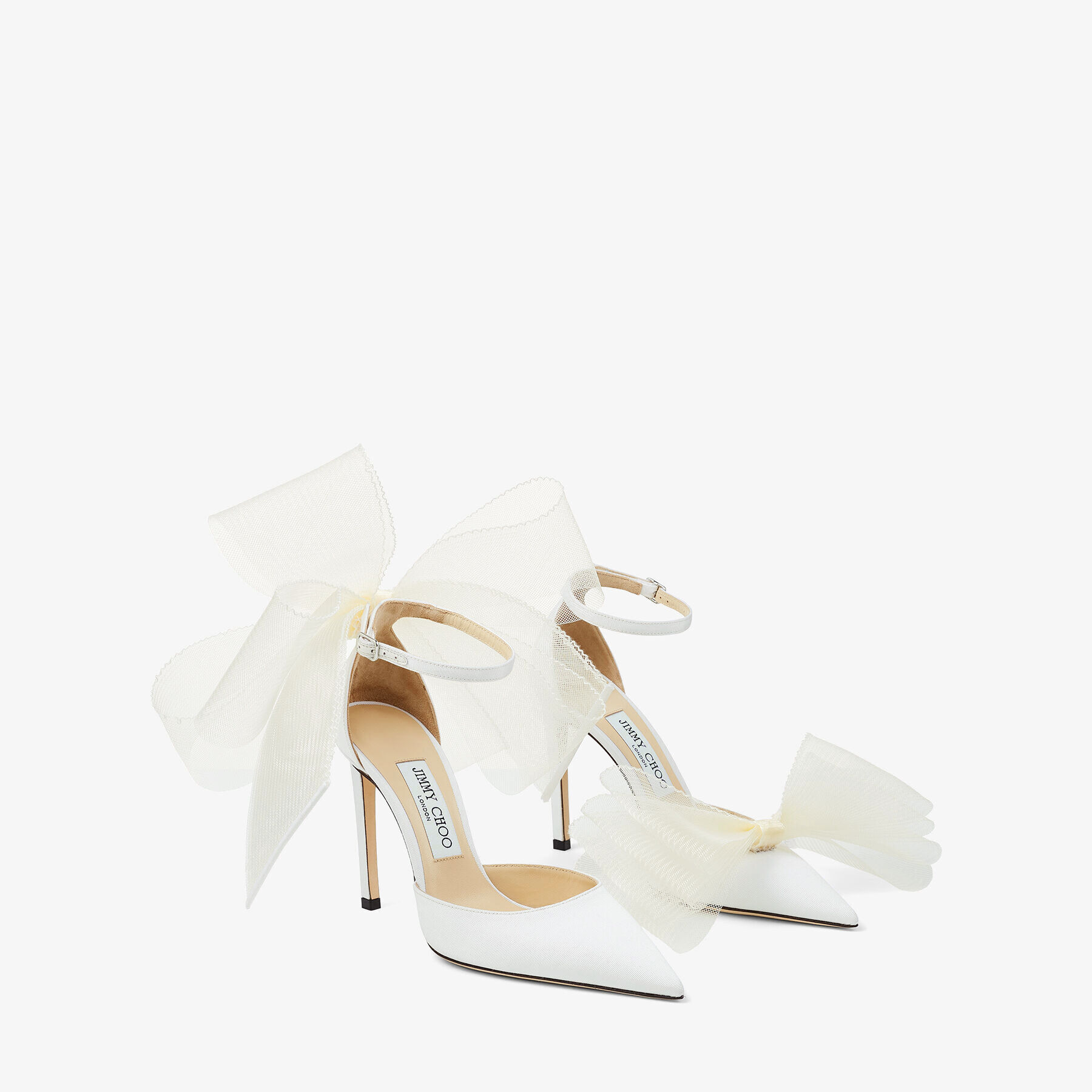 JIMMY CHOO の靴♪ ★ AVERLY Asymmetric Grosgrain ★ 100mm New Jimmy Choo Averly Black Pumps Asymmetric Grosgrain