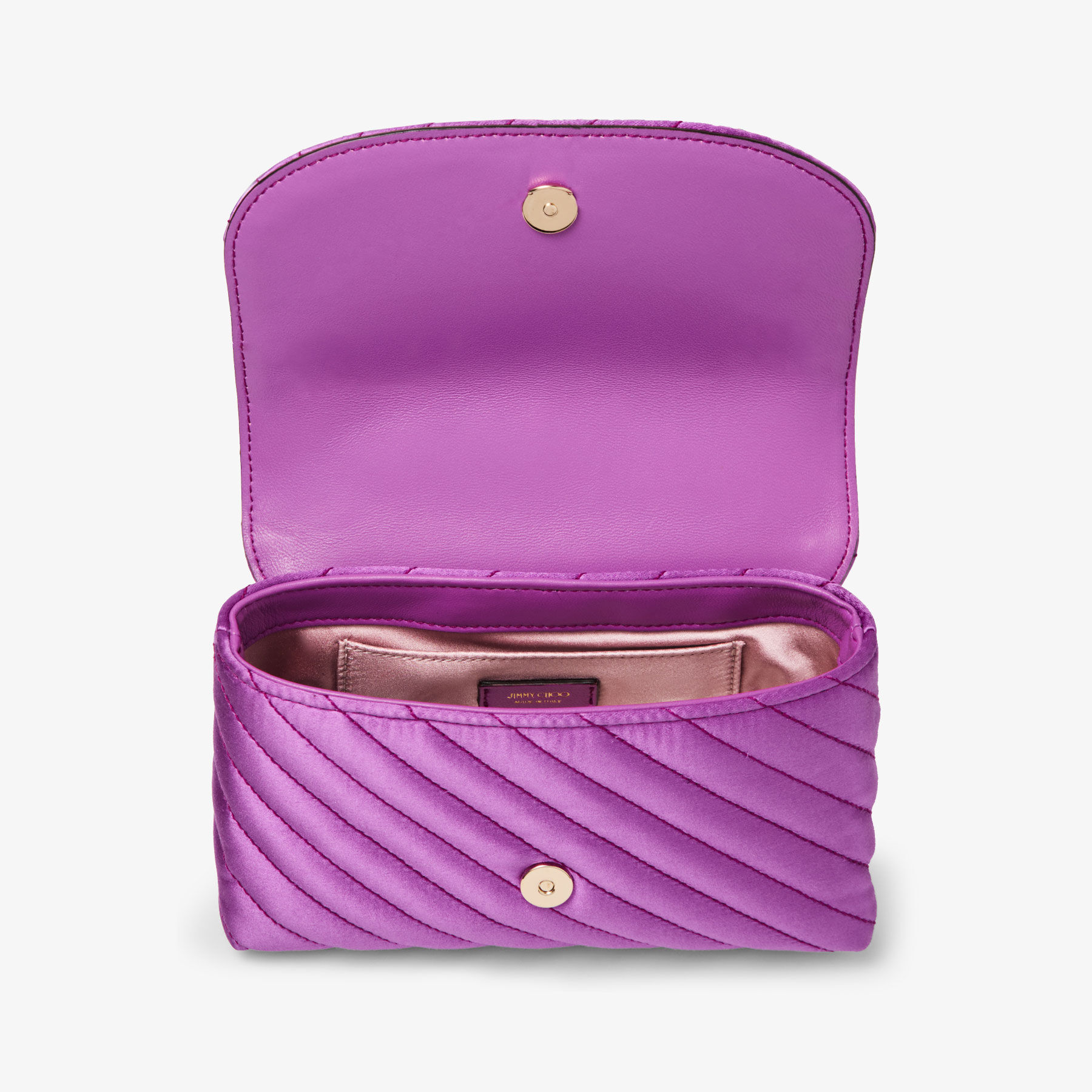 【JIMMY CHOO】JONO/S パープル スタッズ 巾着クロスボディバッグ JIMMY CHOO】JONO/S パープル スタッズ 巾着クロスボディバッグの通販