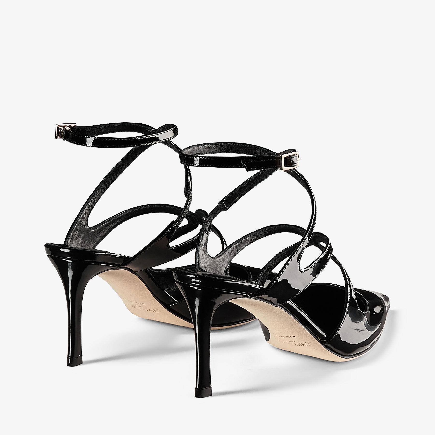 AZIA PUMP 75 | Black Patent Leather Pumps | Autumn