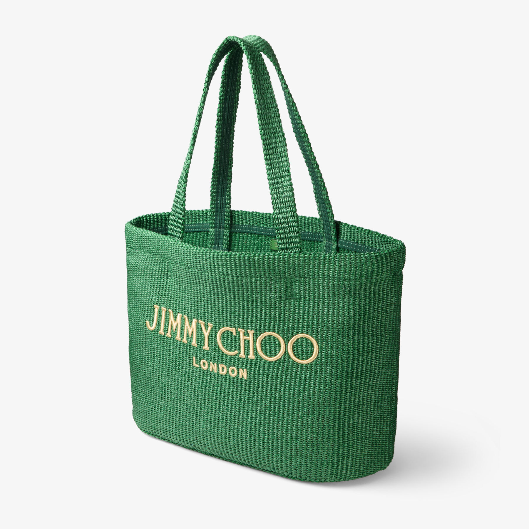 JIMMY CHOO Raffia Small Mari Tote Black 1524264 | FASHIONPHILE