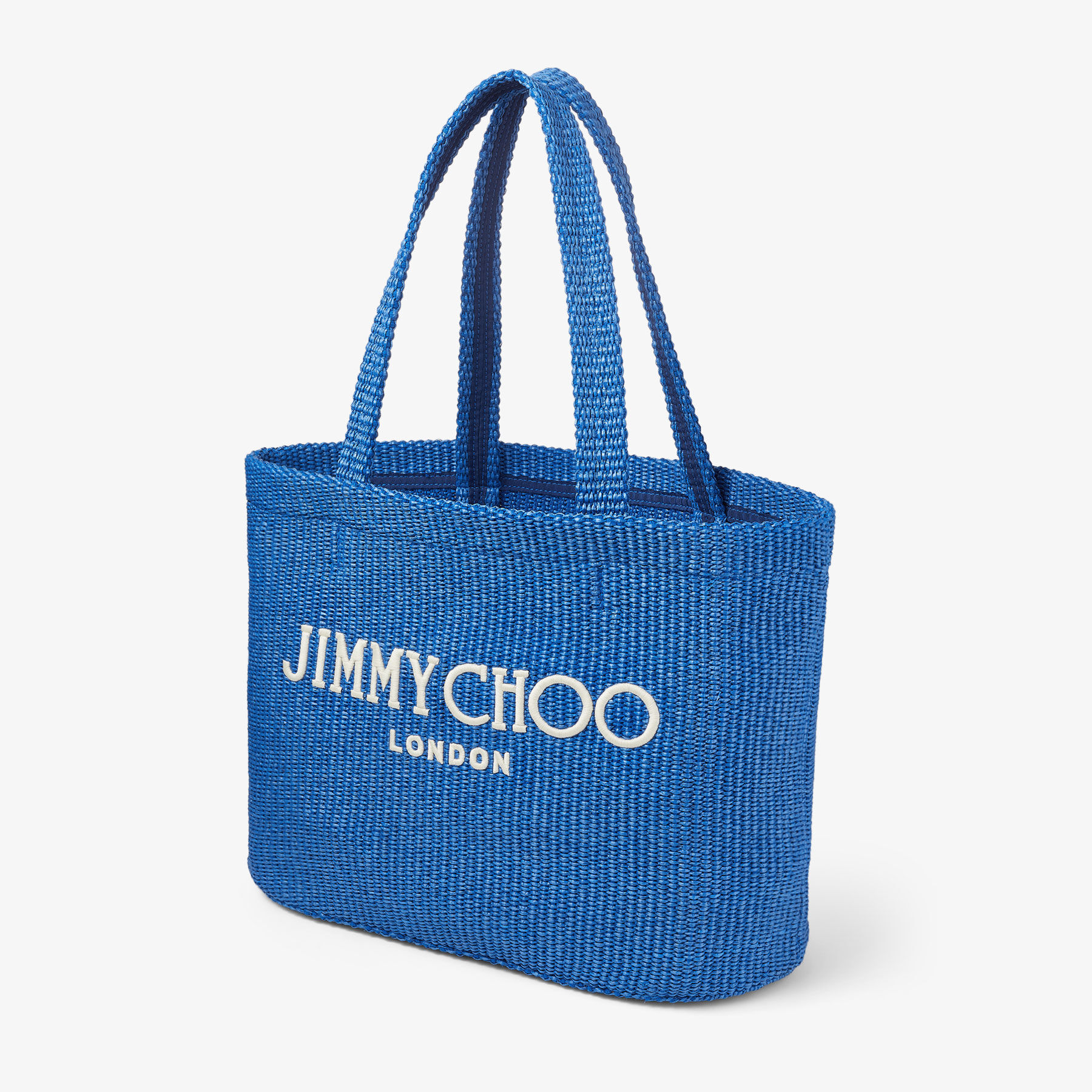 【Jimmy Choo】BEACH TOTE E/W M◆0000095136TYJ Jimmy Choo Beach London East-West Tote Bag | Neiman Marcus