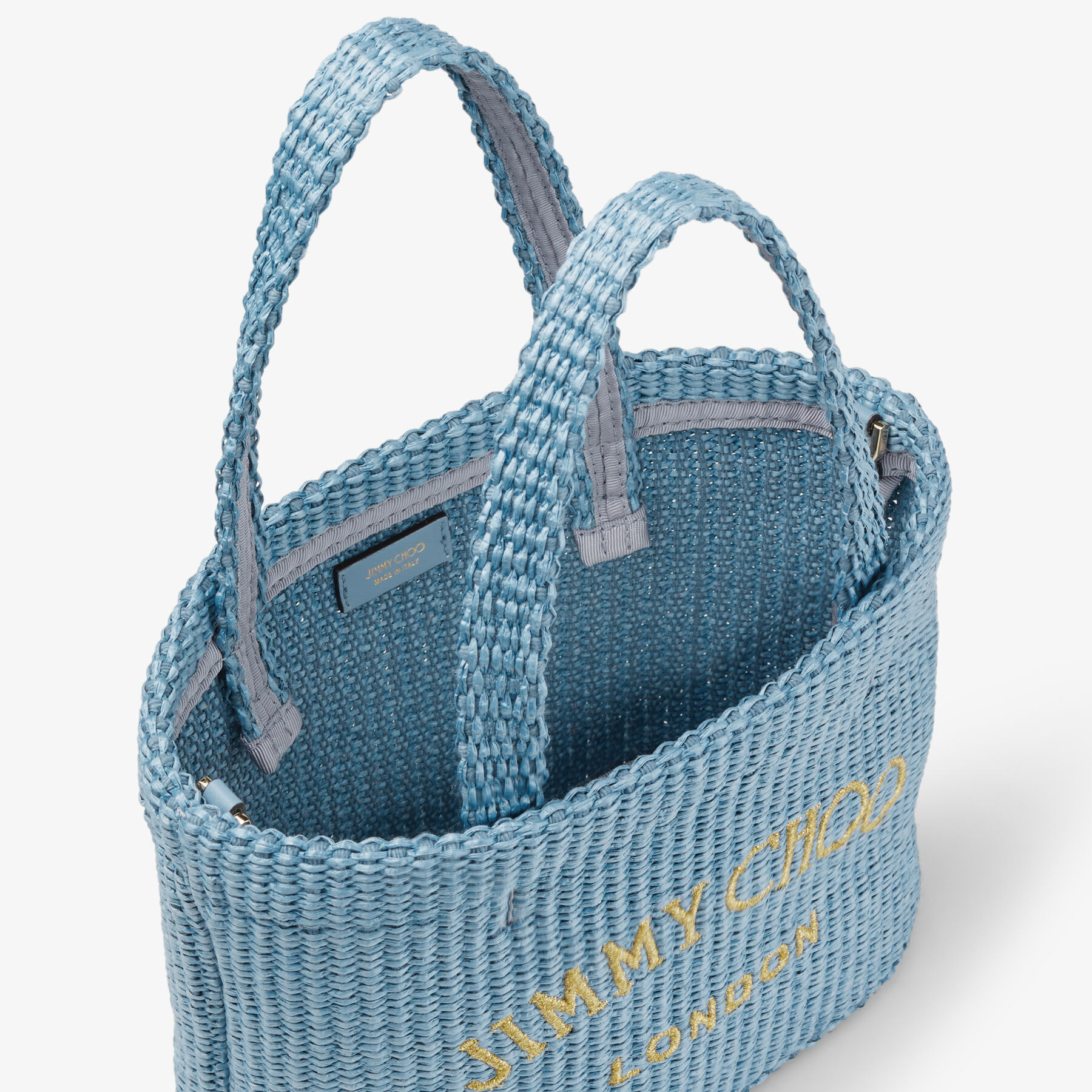 JIMMY CHOO ジミー チュウ MARI RAFFIA TOTE/S Jimmy Choo Miami Beige Raffia Tote Bag | Consign of the Times ™