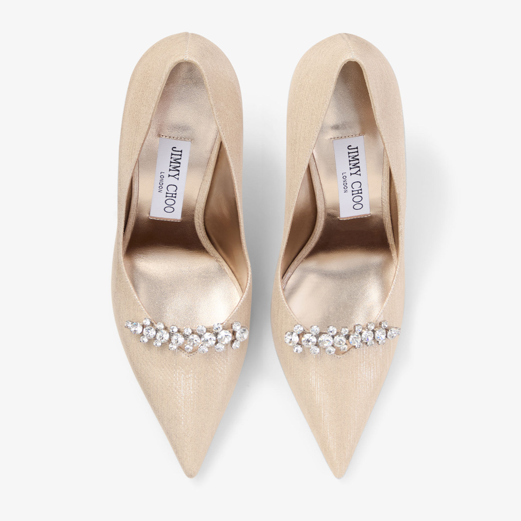 パンプス JIMMY CHOO BELINDA PUMPS Belinda Pump 90 | Soft Gold Metallic Leather Pump | JIMMY CHOO