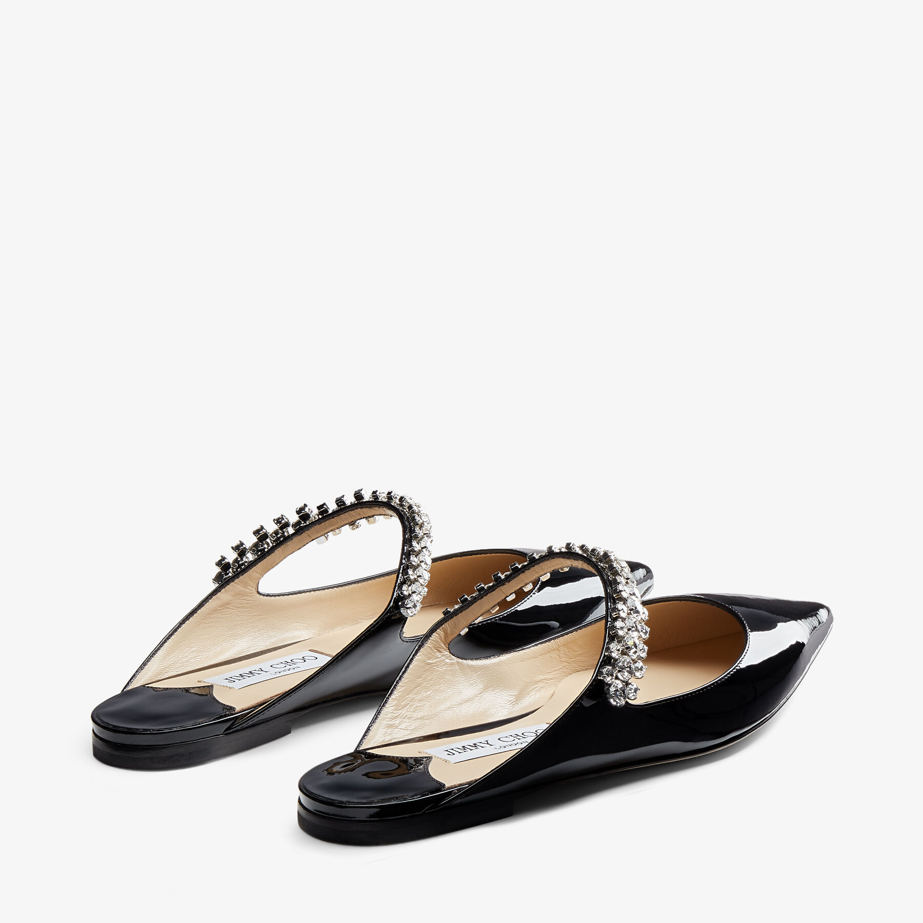 Jimmy Choo | Bing 100 black mesh mules | Savannahs
