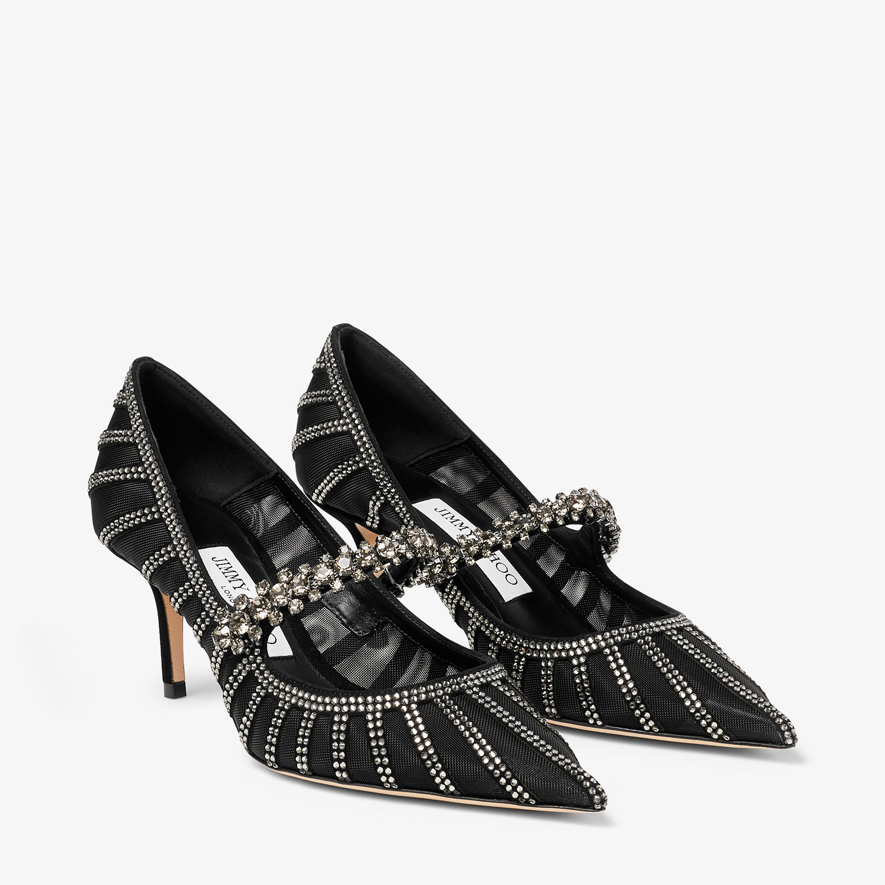 Bing Pump 65 | Black Suede Pumps | JIMMY CHOO AU
