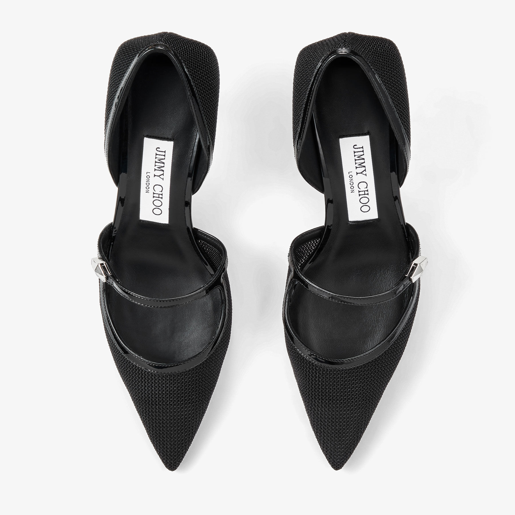 JIMMY CHOO Carolyn 60 フランネル パテントレザー パンプス Carolyn 60 | Garnet & Red Brushed Leather Pumps | JIMMY CHOO NZ