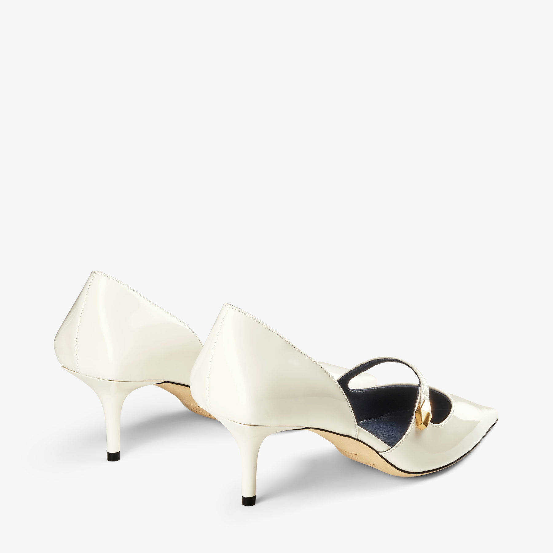 JIMMY CHOO Carolyn 60 フランネル パテントレザー パンプス JIMMY CHOO Carolyn 60 フランネル パテントレザー パンプス