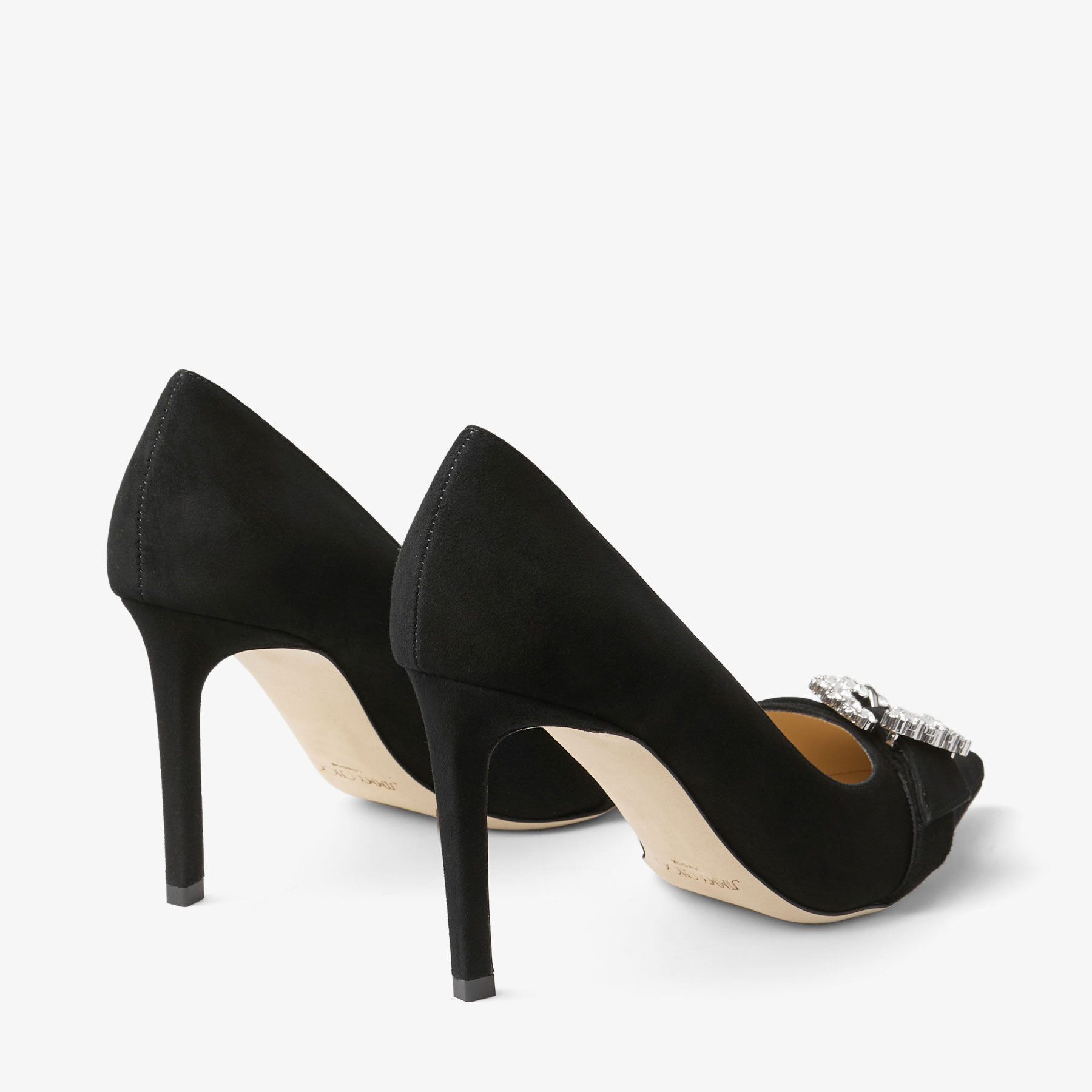 パンプス JIMMY CHOO CHERI85 VELVET PUMPS WITH CRYSTALS Jimmy Choo Crystal Orb Velvet Pumps | Neiman Marcus