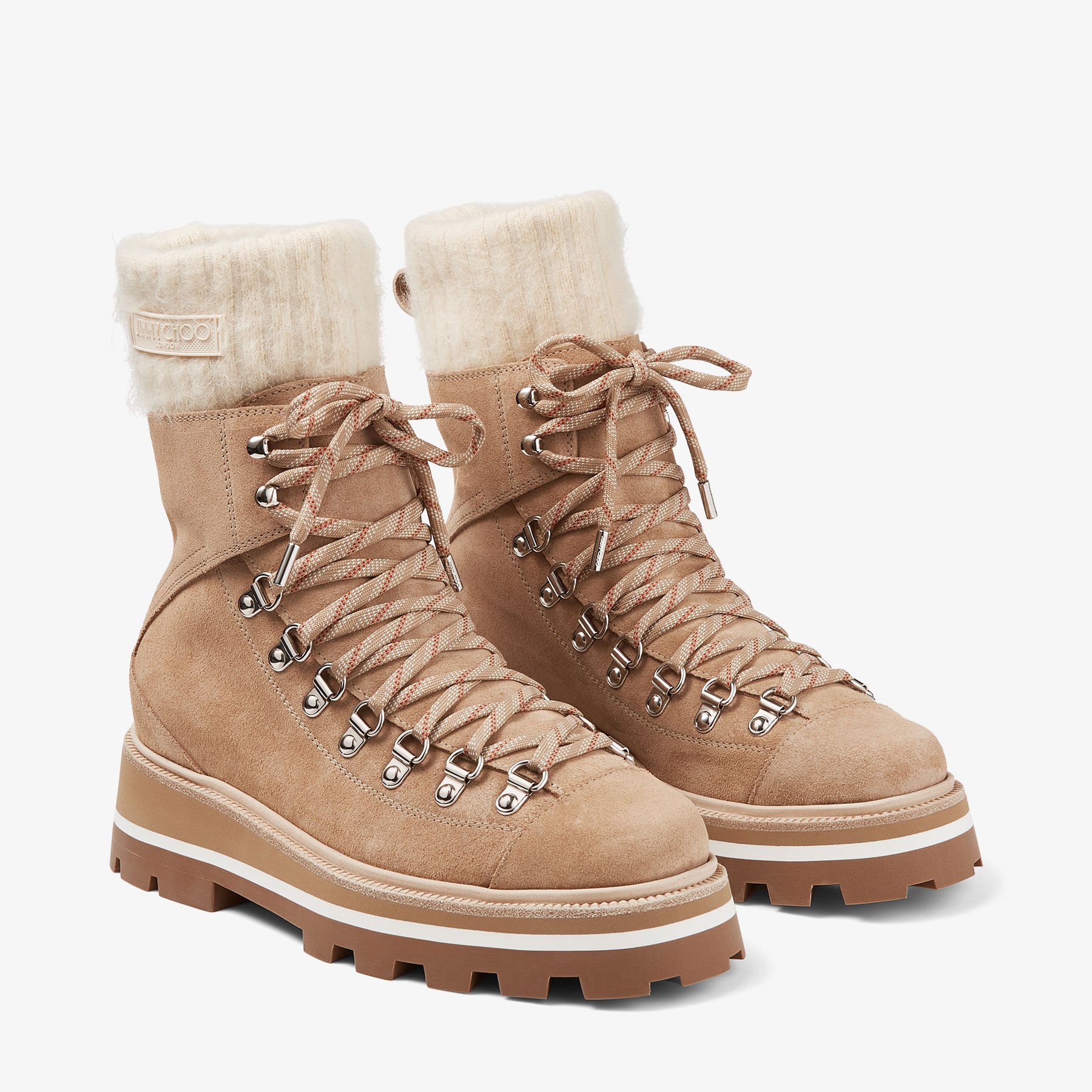 ショートブーツ・ブーティ JIMMY CHOO MELIA FLAT CROSTA SUEDE BOOTS JIMMY CHOO MELIA FLAT CROSTA SUEDE BOOTS (Jimmy Choo