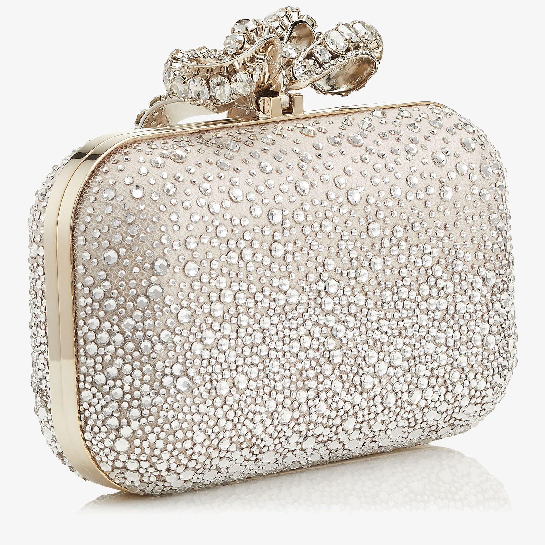 JIMMY CHOO ジミーチュウ マイクロ クラウド リボン Clutch Bag JIMMY CHOO ジミーチュウ マイクロ クラウド リボン Clutch Bag