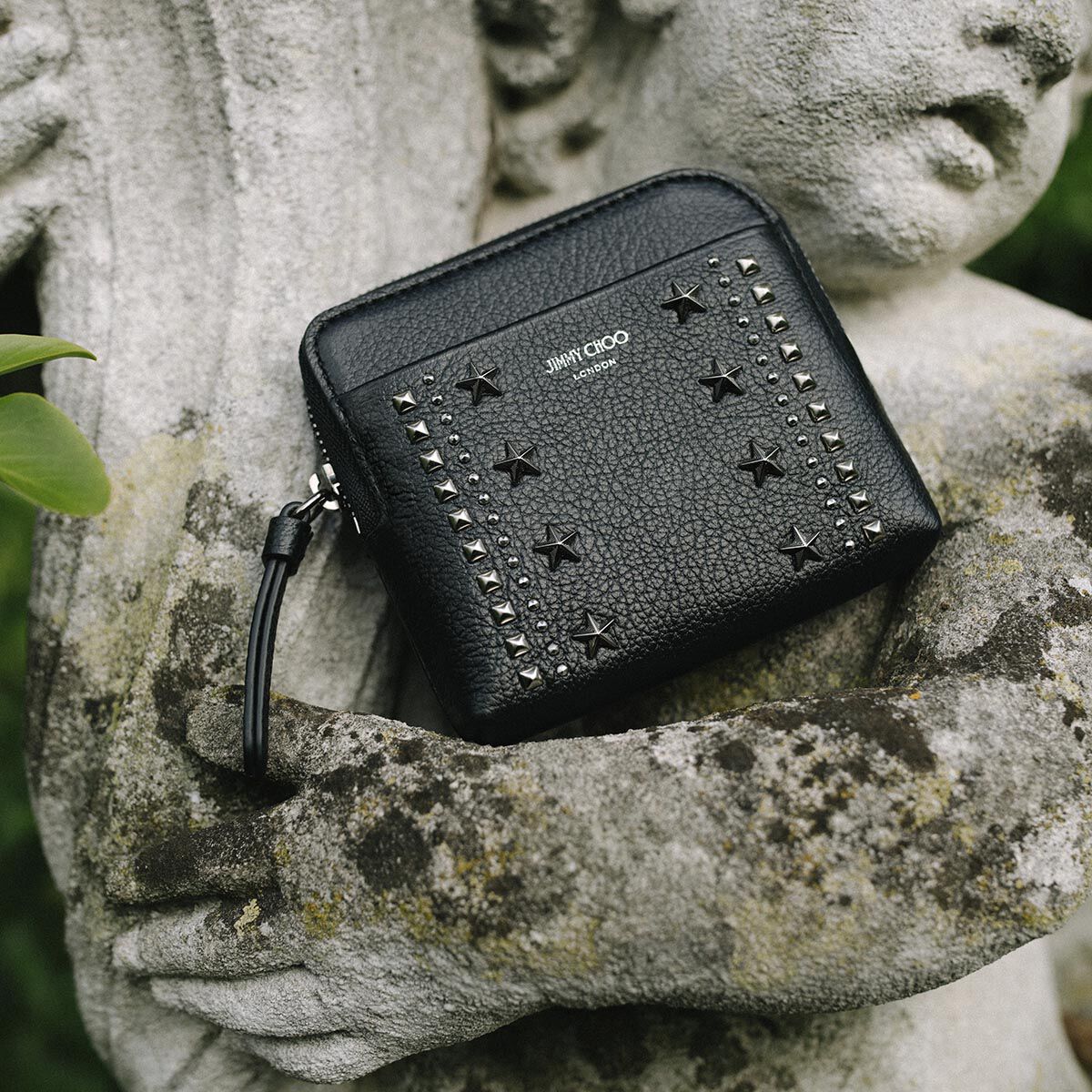Compact Zip Cardcase M | Black Soft Grained Calfskin Compact Zip