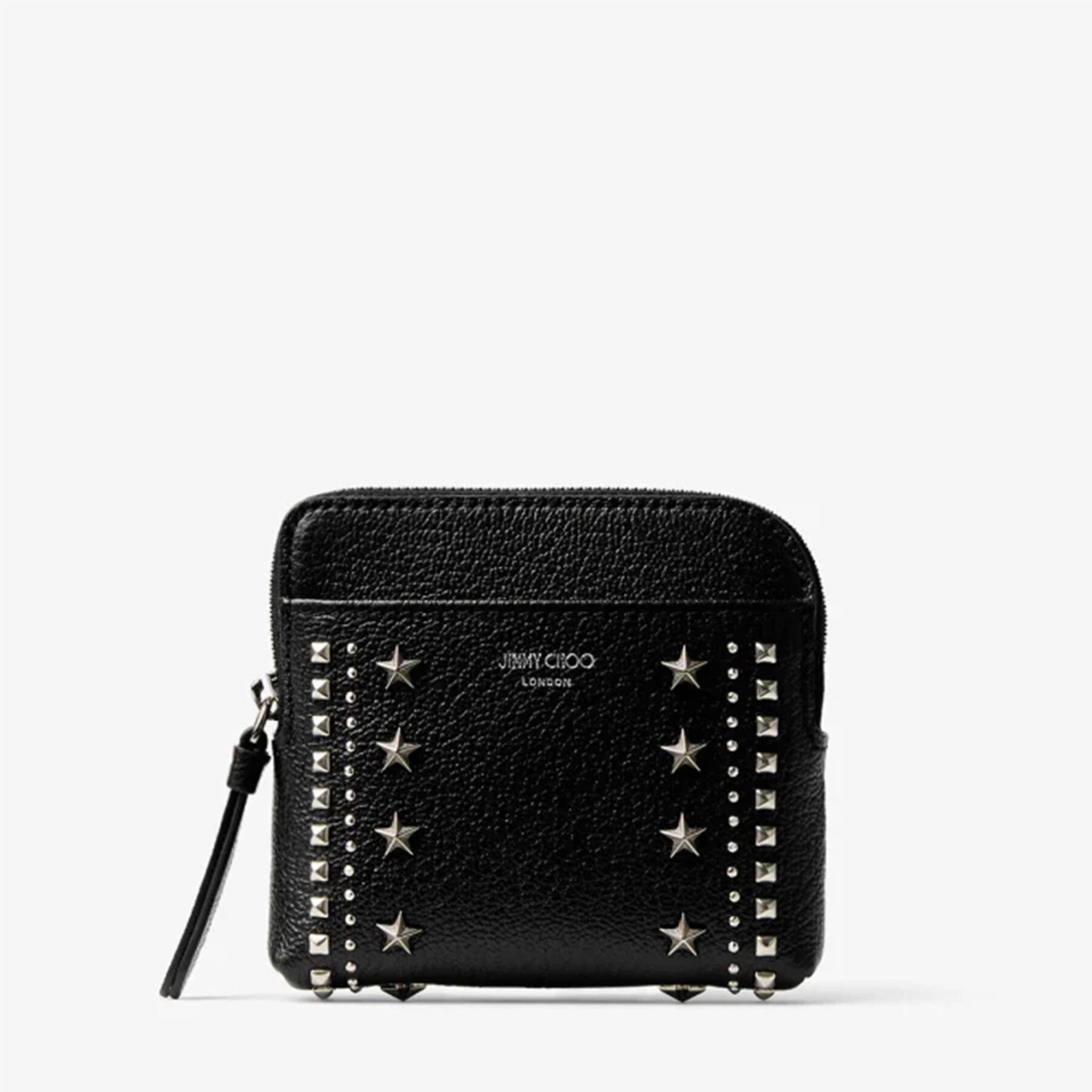 Compact Zip Cardcase M | Black Soft Grained Calfskin Compact Zip