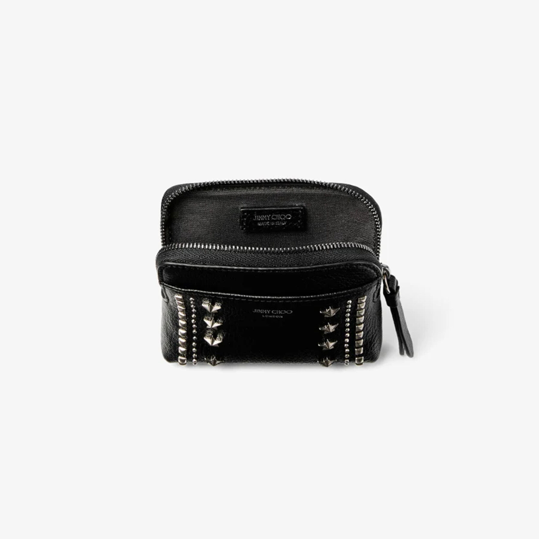 Compact Zip Cardcase M | Black Soft Grained Calfskin Compact Zip