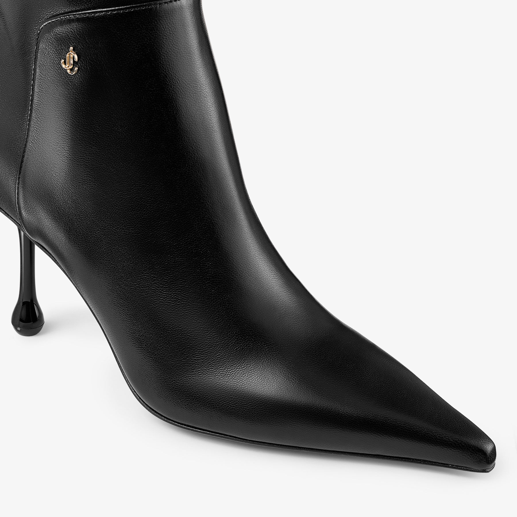Cycas Ab 80 | Black Nappa Leather Boot | JIMMY CHOO AU
