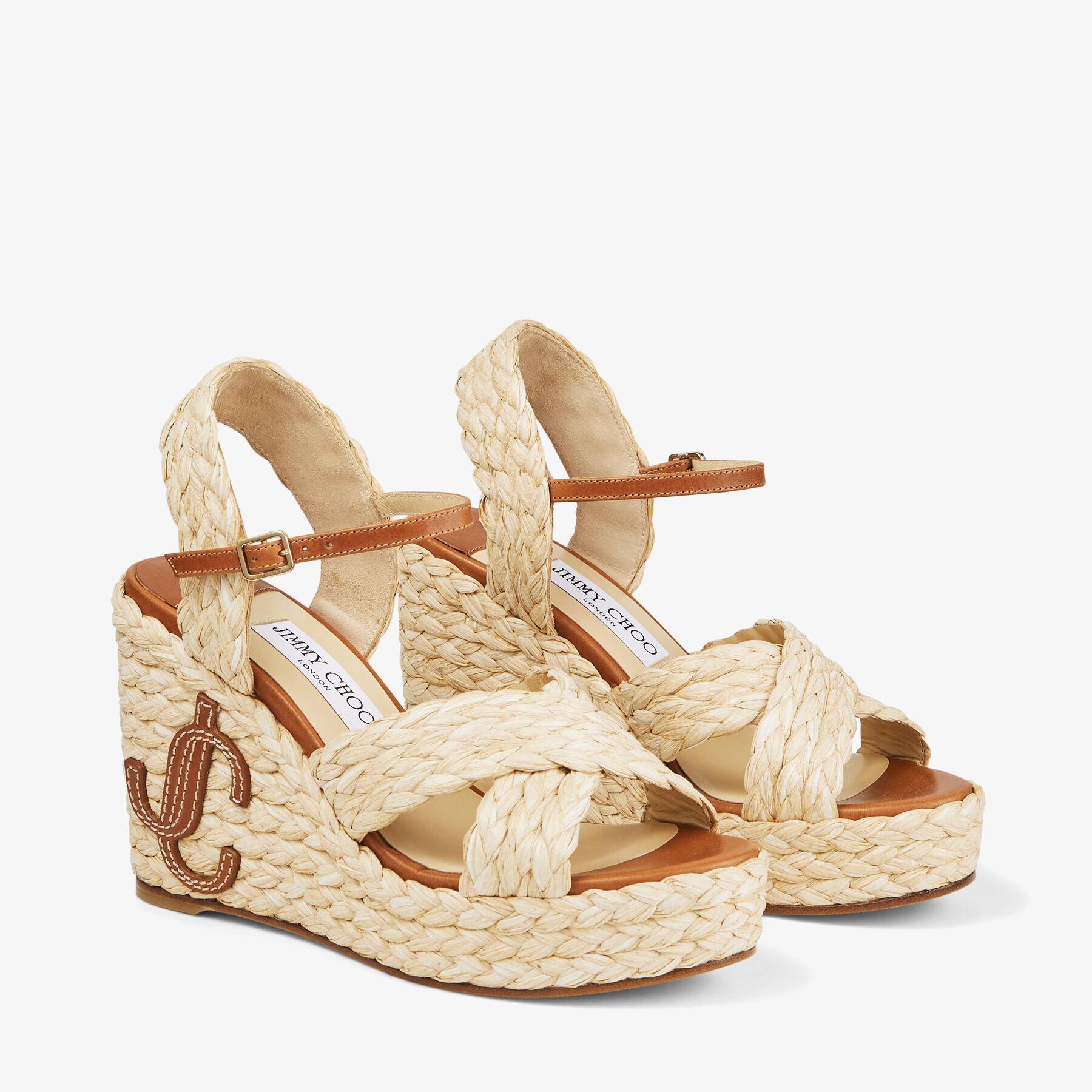 【JIMMY CHOO】Jc Ankle Wedge 100-Onjc-Milk ★関税送料込み JIMMY CHOO - Official Online Boutique | Shop Luxury Shoes