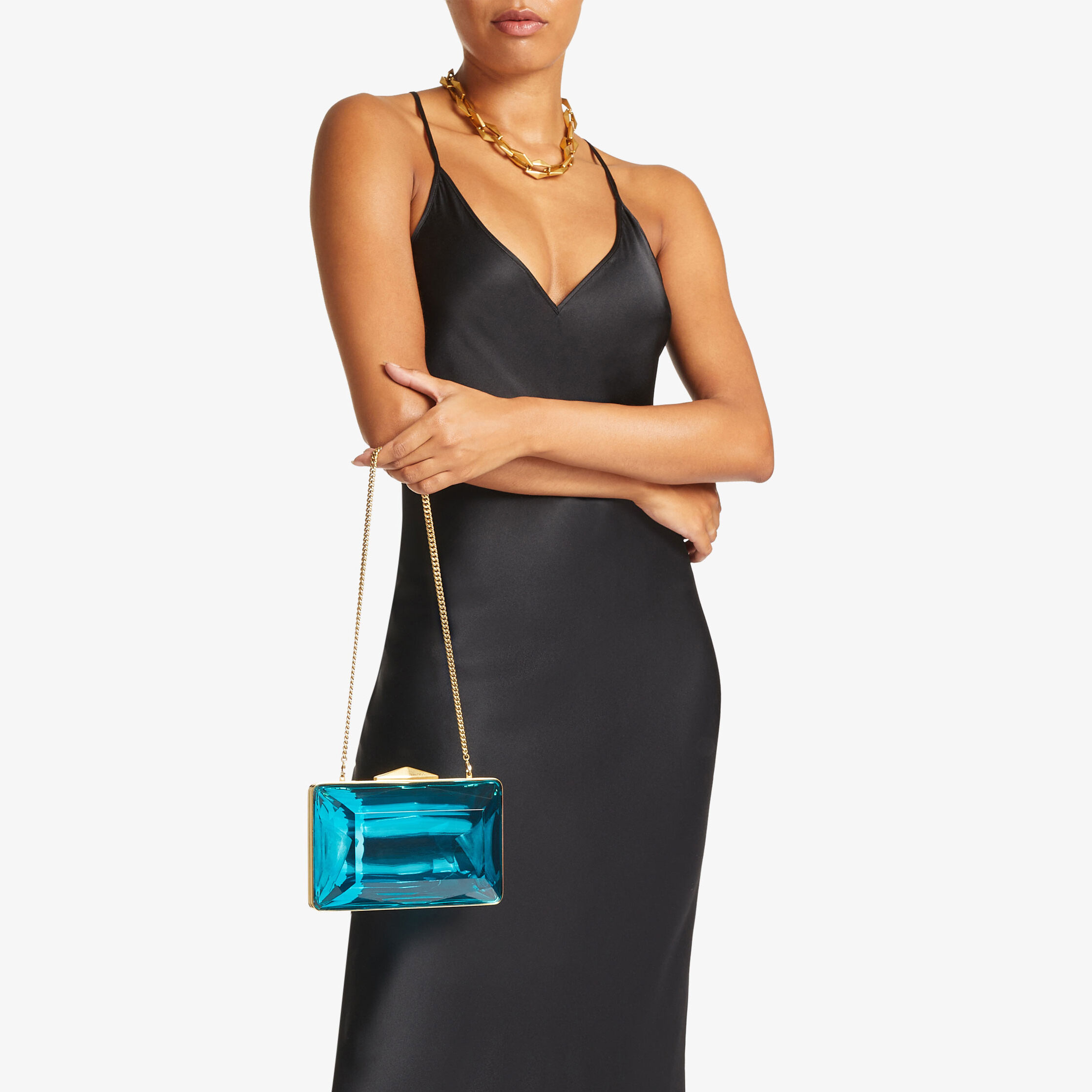 DIAMOND BOX CLUTCH | Peacock Acrylic Box Clutch Bag | Autumn