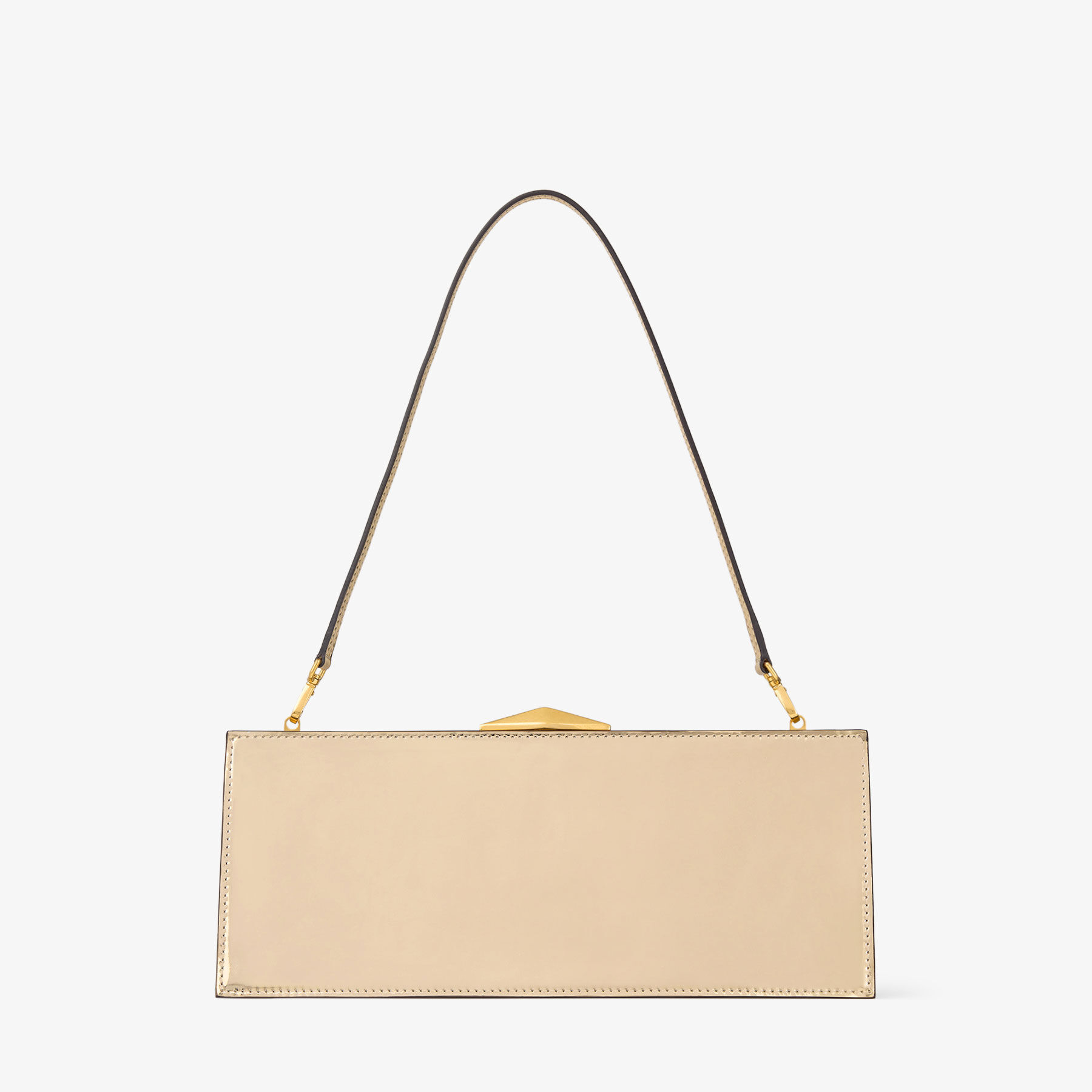 JIMMY CHOO Diamond Cocktail Clutch レザーカクテルクラッチ DIAMOND COCKTAIL | Black Box Leather Cocktail Clutch
