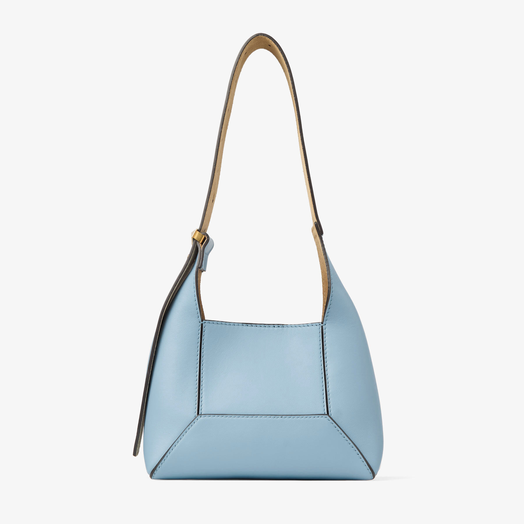 【23AW NEW】Jimmy Choo / Diamond Soft Hobo/S バッグ / ３色 DIAMOND SOFT HOBO/S | Black Soft Calf Leather Hobo Bag with