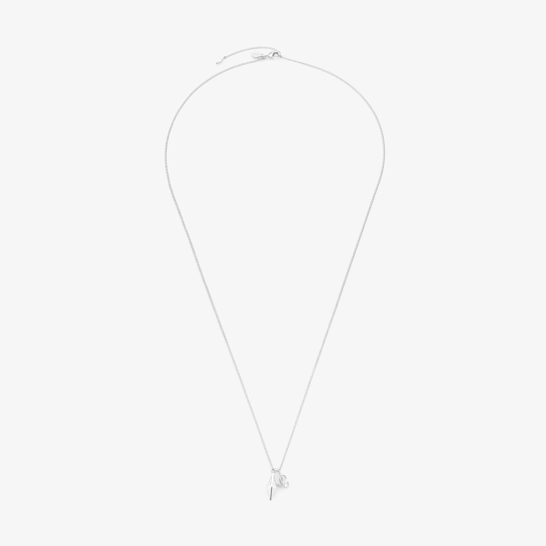 Diamond JC Chain| Silver Finish Necklace| JIMMY CHOO AU
