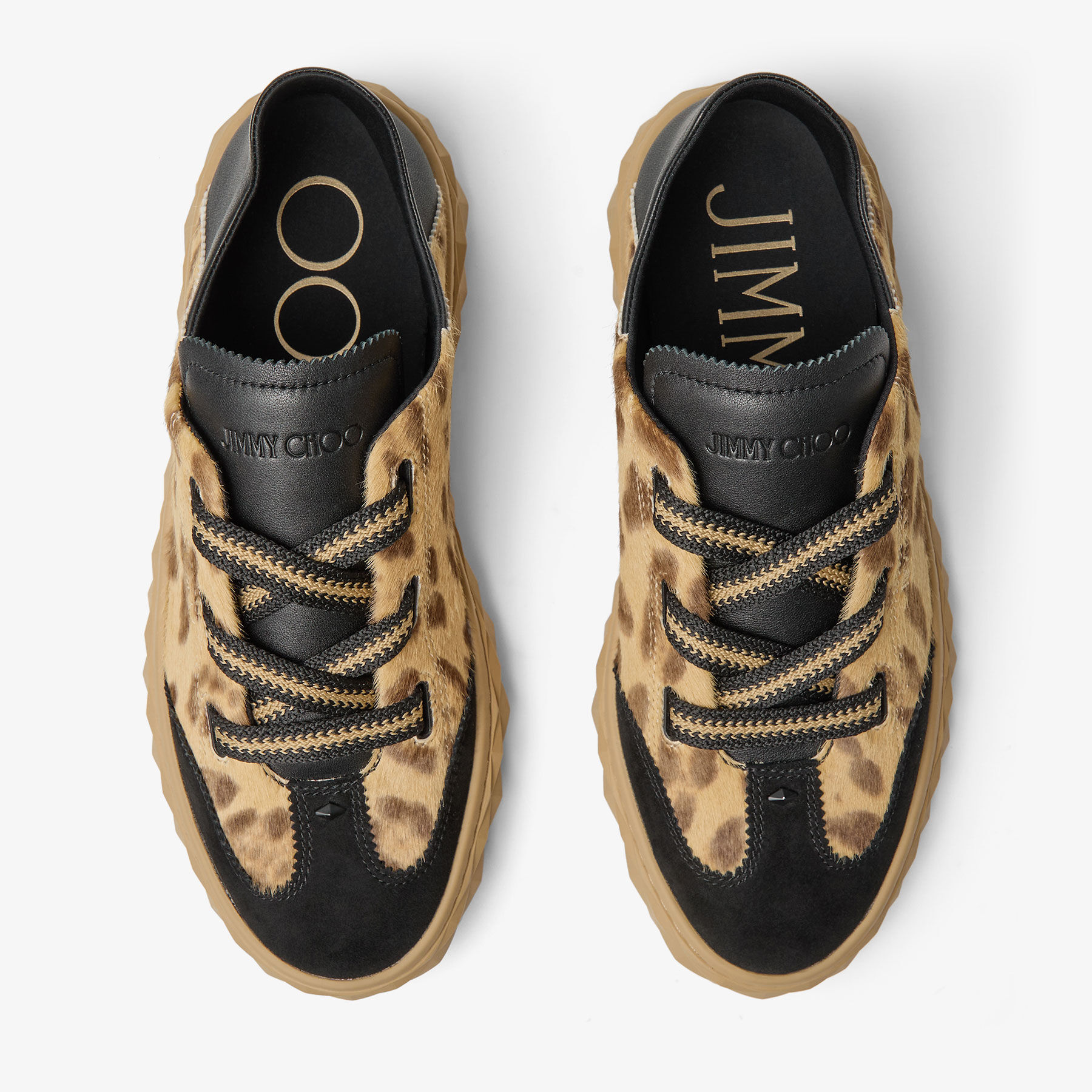 Diamond Light Flex/F | Natural Leopard Print Pony Leather